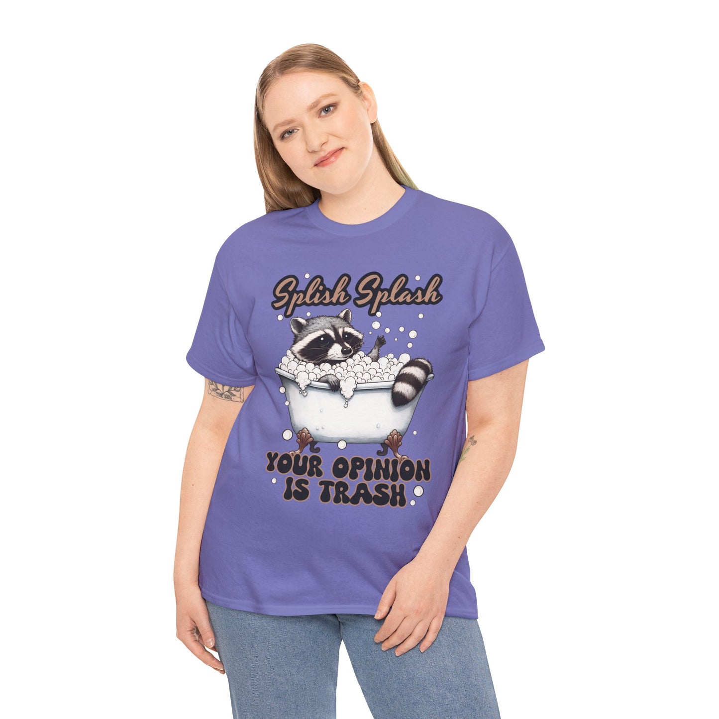 Splish Splash Raccon Tee