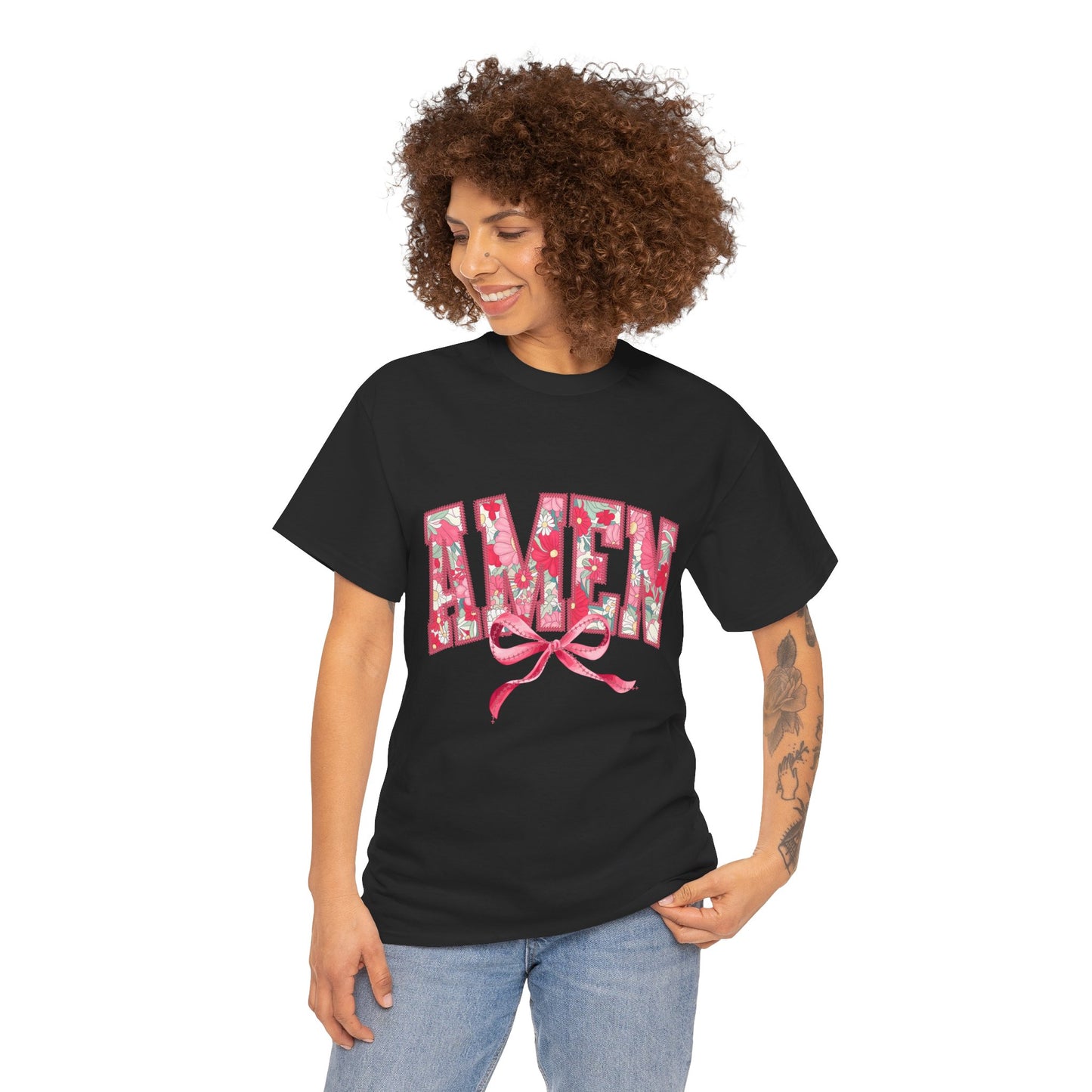 Floral Amen Tee