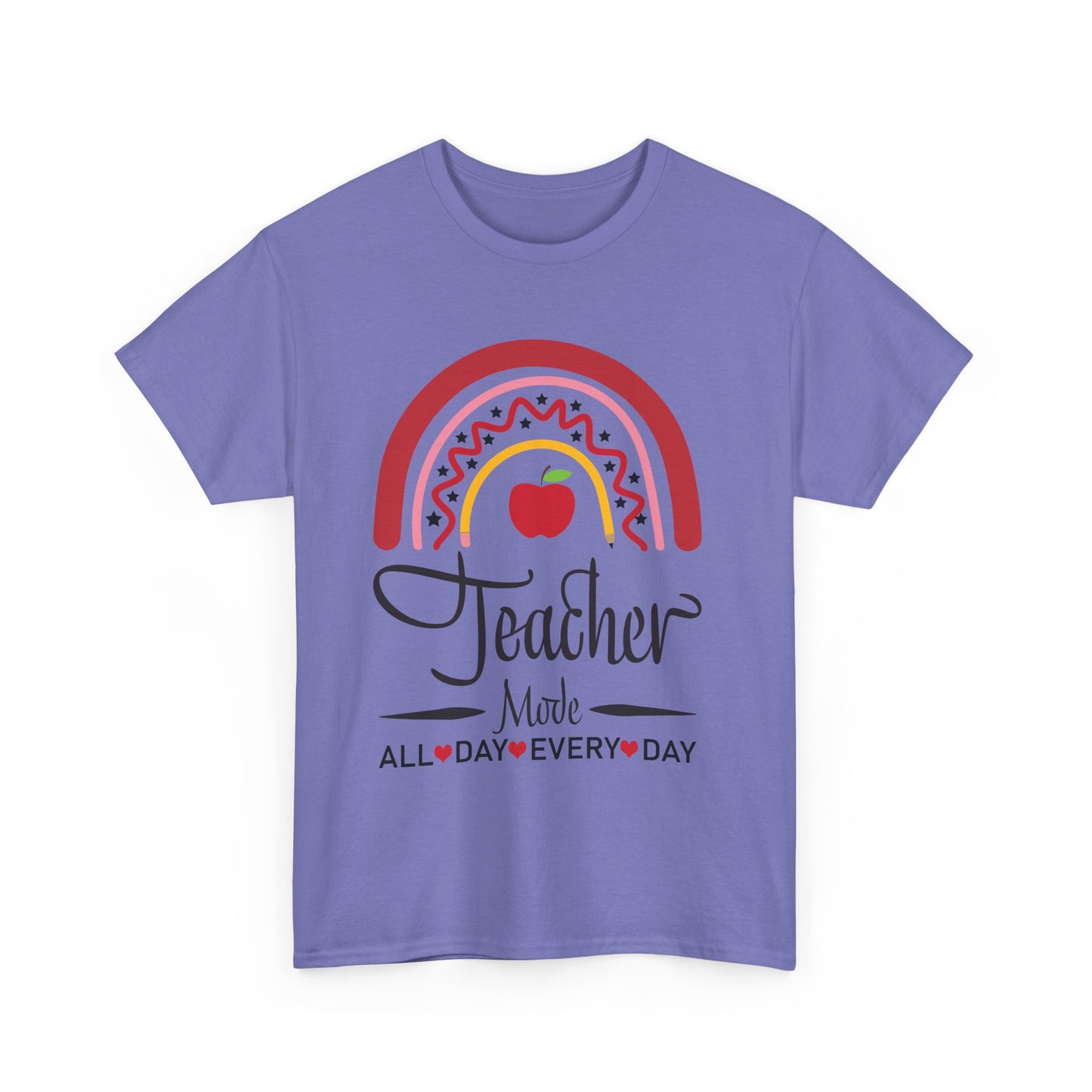 Teacher Mode Rainbow Tee