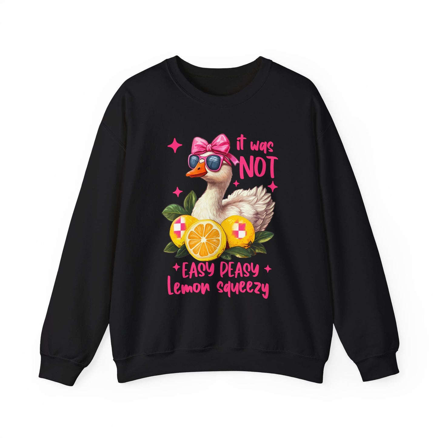 Sweatshirt - Squeezy Lemon Duck