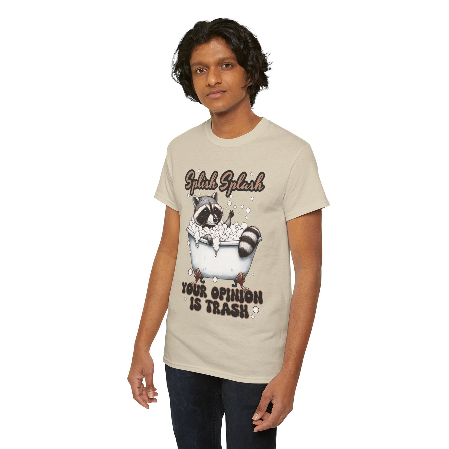Splish Splash Raccon Tee