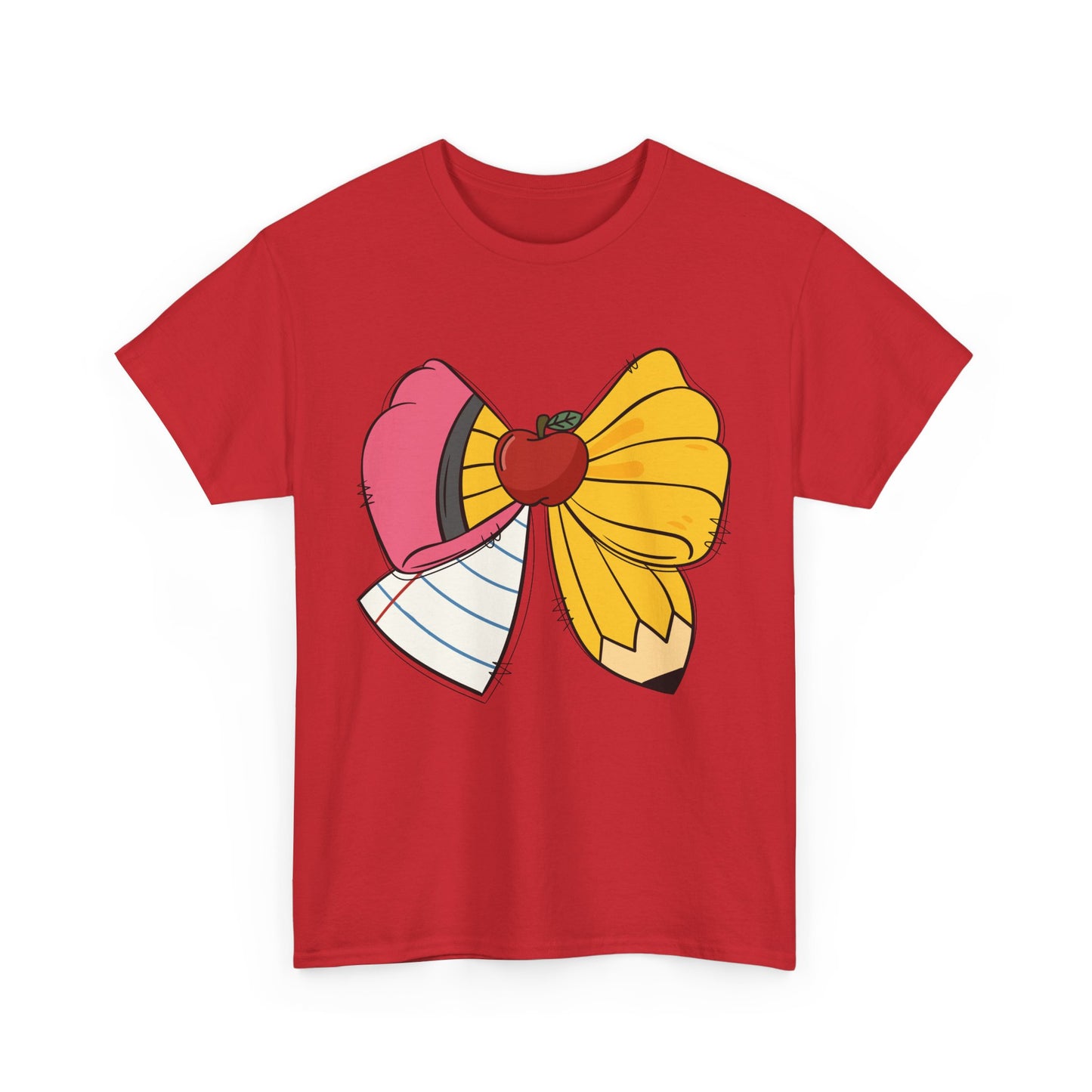 Teacher/School Bow Tee