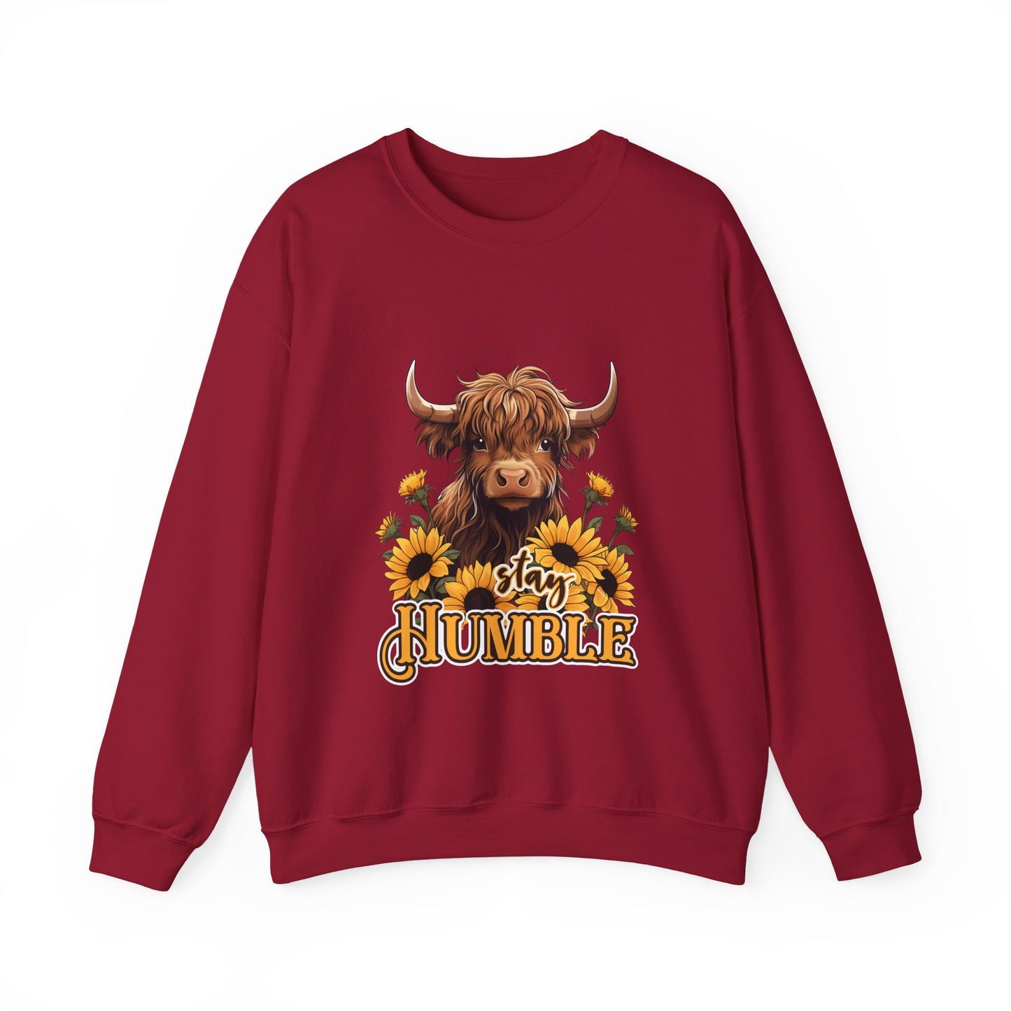 Stay Humble Cow Crewneck Sweatshirt