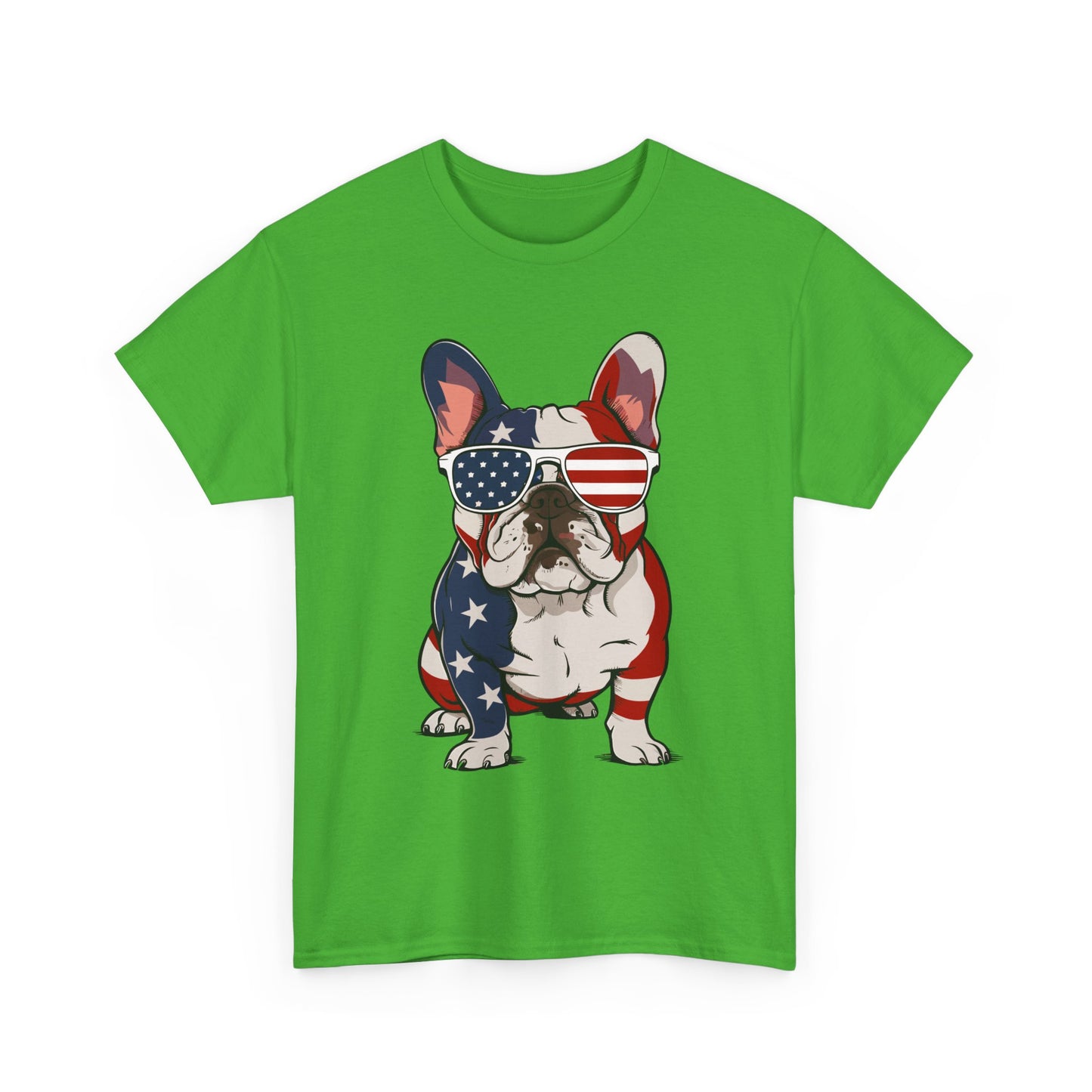 Patriotic French Bulldog Tee