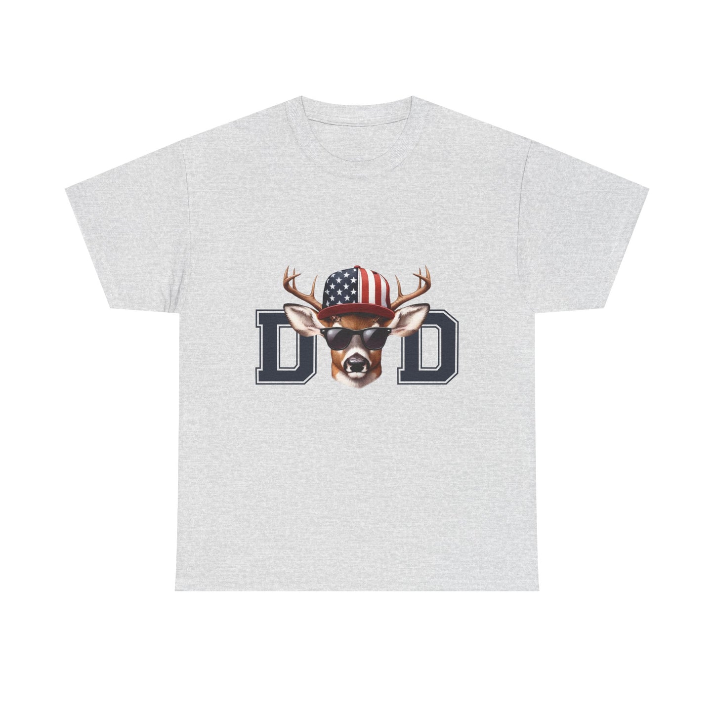 Patriotic Dad Deer Tee