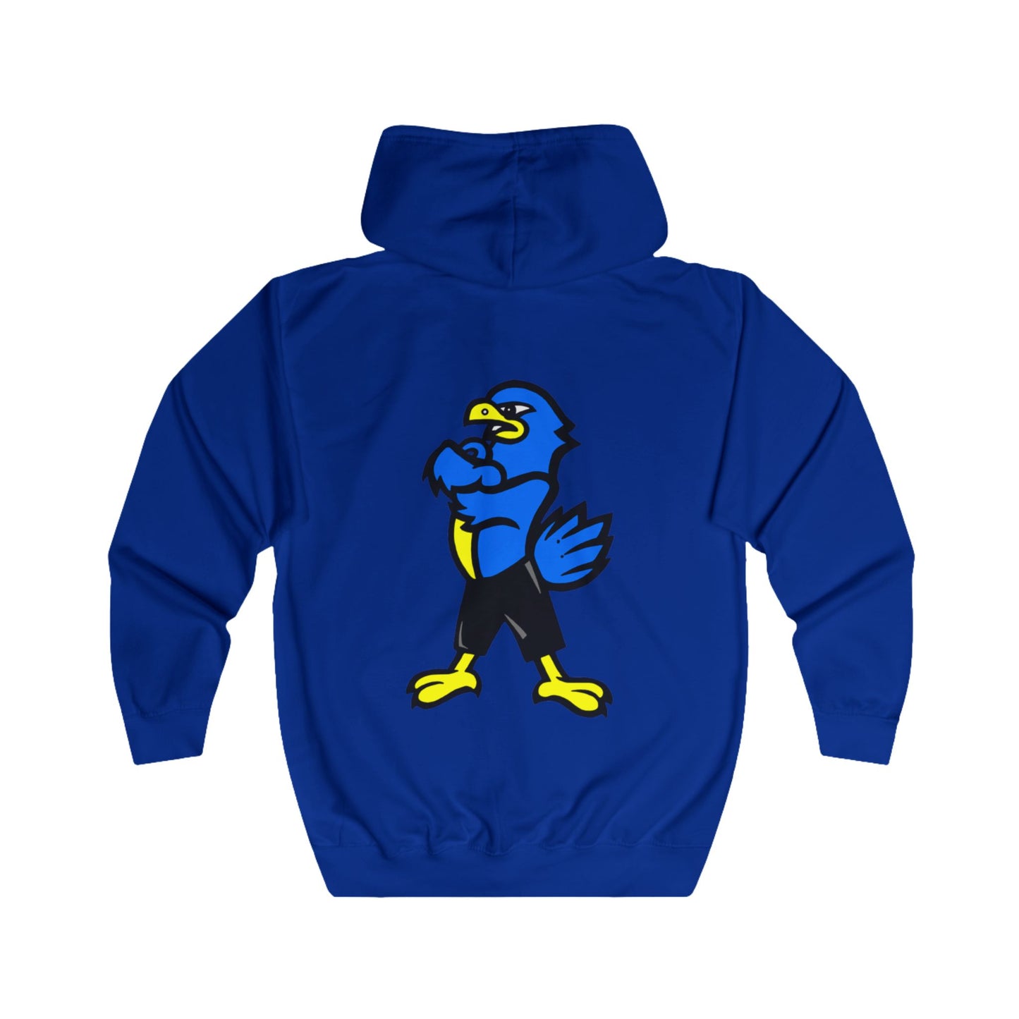 Blue Bird Unisex Full Zip Hoodie | Comfortable, Stylish, Ideal for Sports | Gift for Bird Lovers, Athletes, or Casual Wear