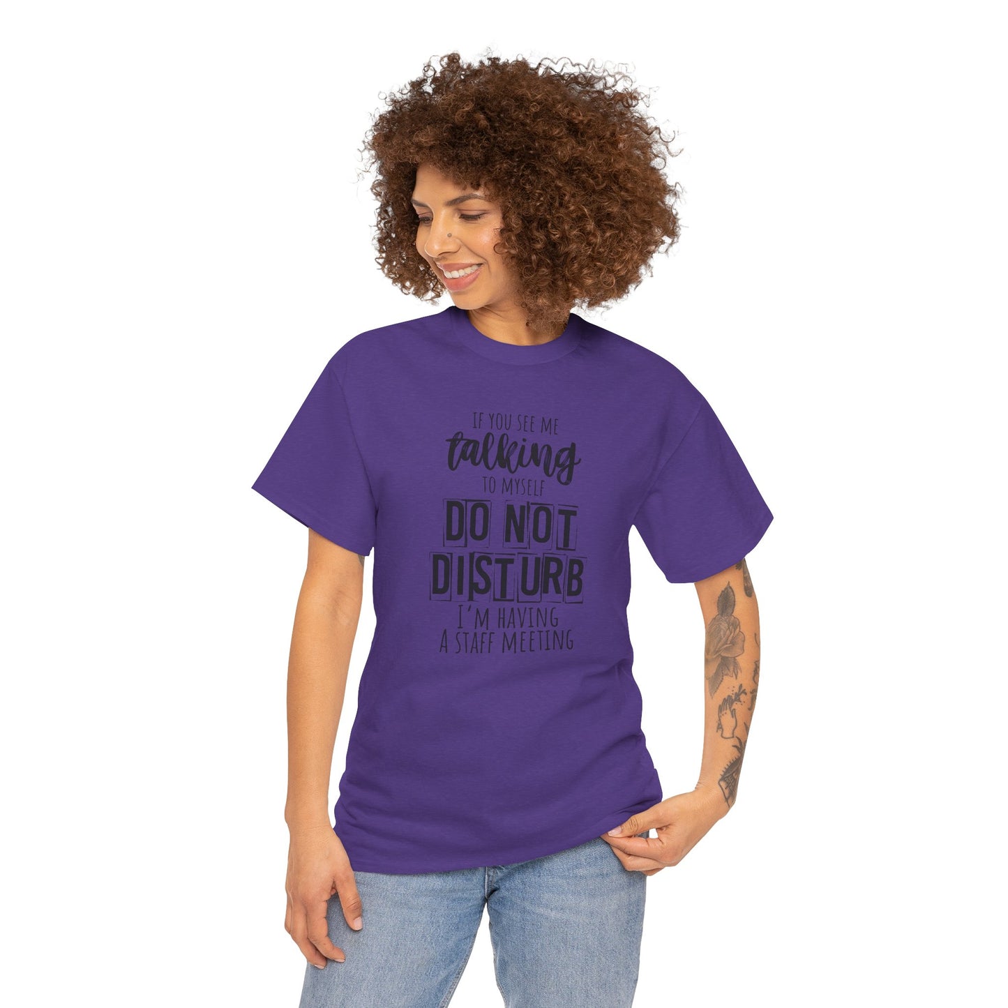 Funny Office Tee, Do Not Disturb Shir