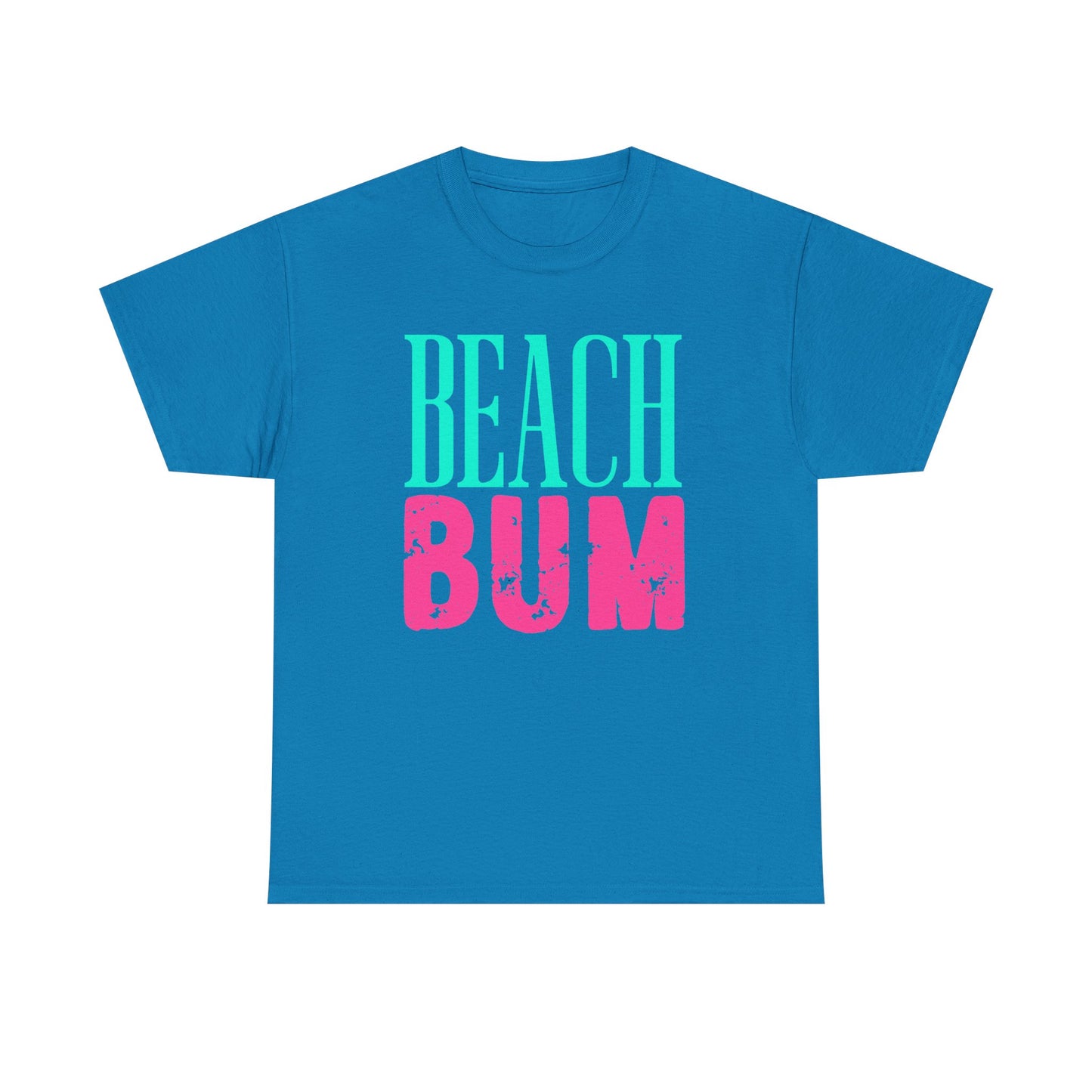 Beach Bum Unisex Heavy Cotton Tee | Perfect for Summer, Beach Days, Vacation, Casual Wear, Gifts