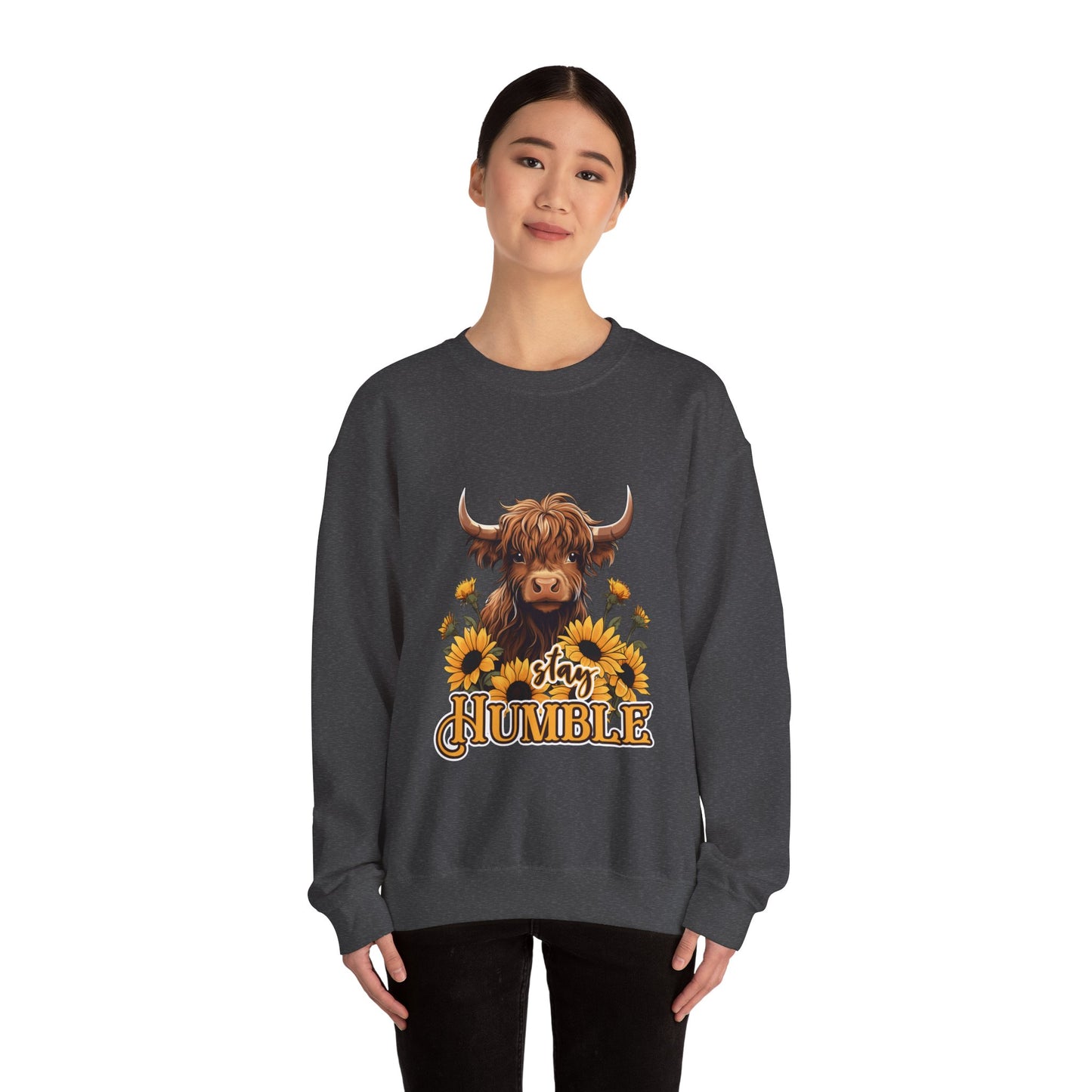 Stay Humble Cow Crewneck Sweatshirt