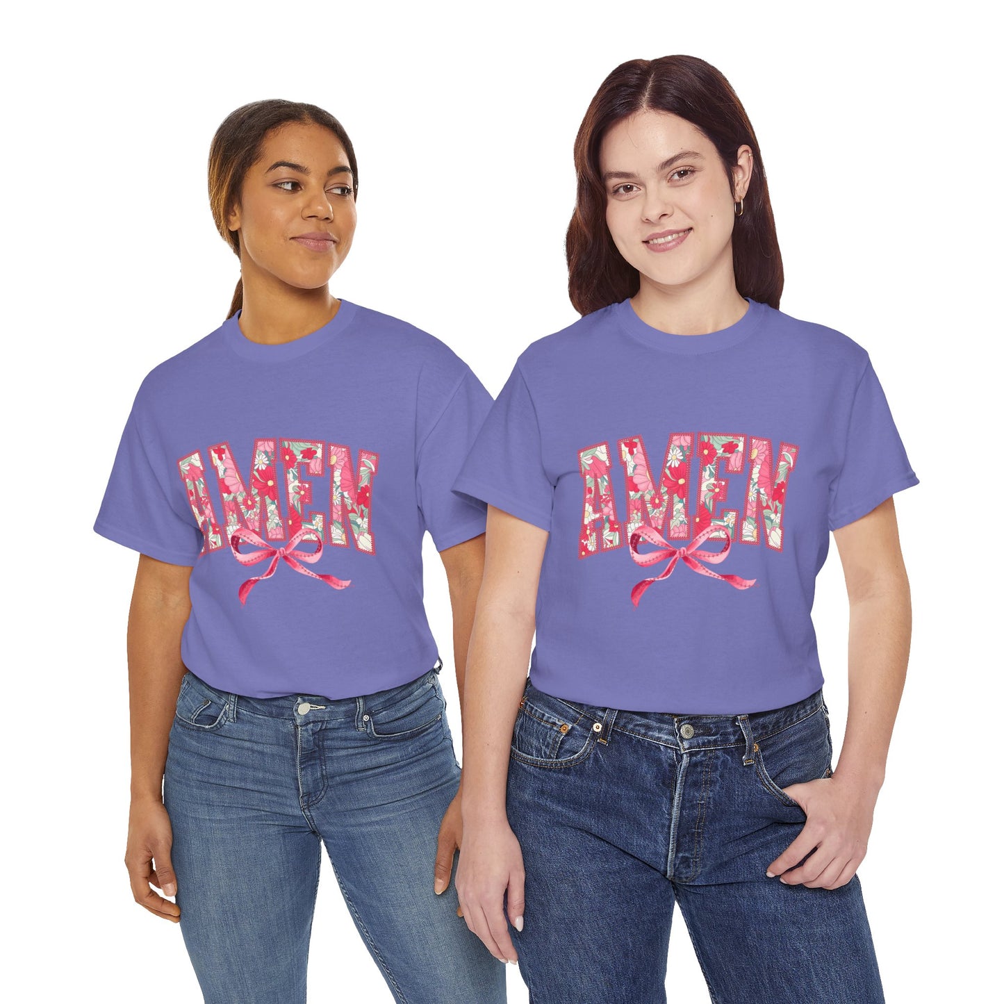 Floral Amen Tee