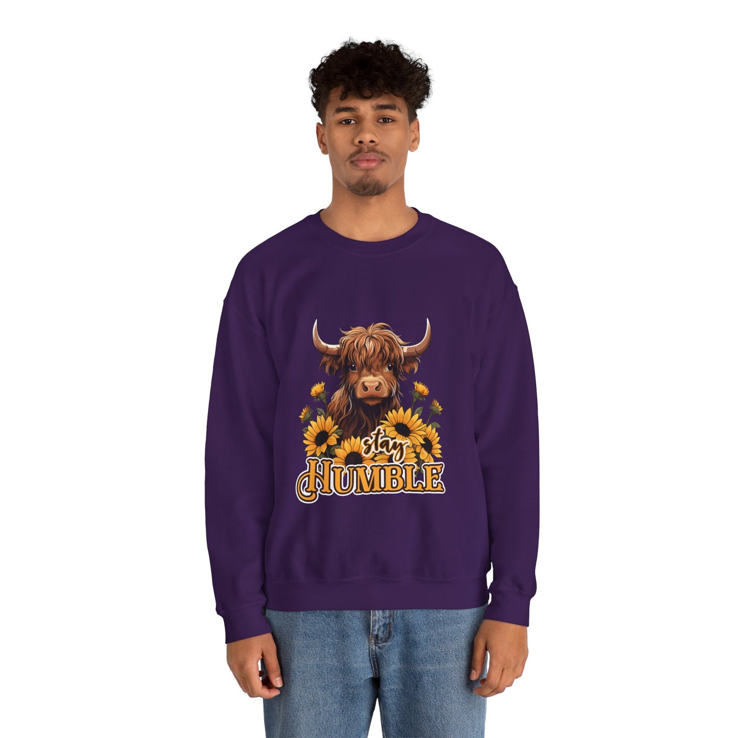 Stay Humble Cow Crewneck Sweatshirt