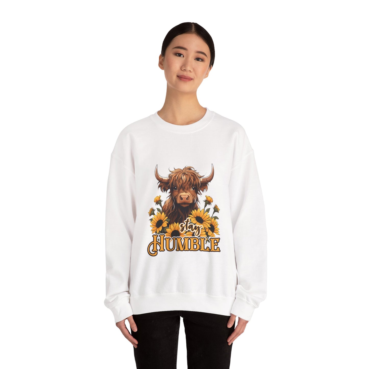 Stay Humble Cow Crewneck Sweatshirt