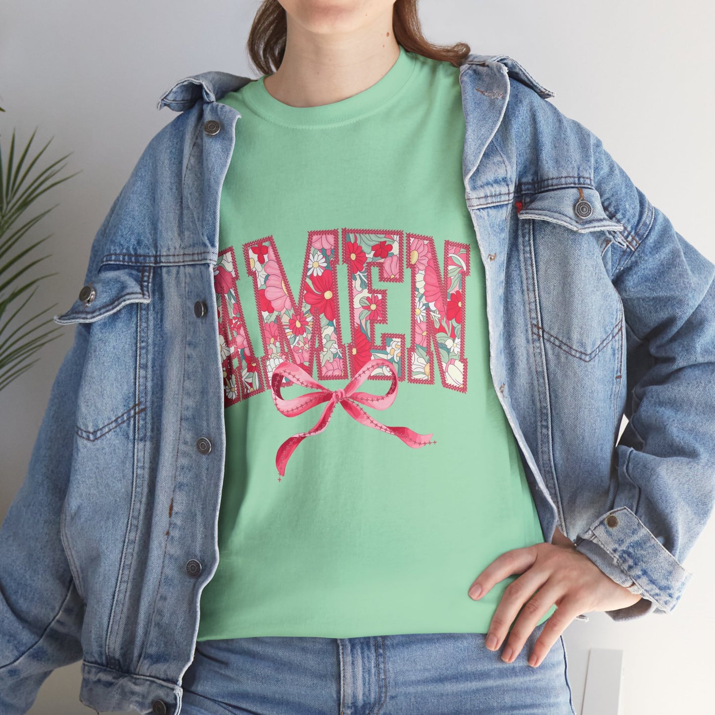 Floral Amen Tee