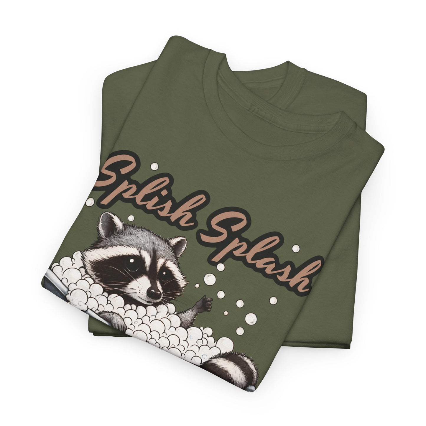 Splish Splash Raccon Tee