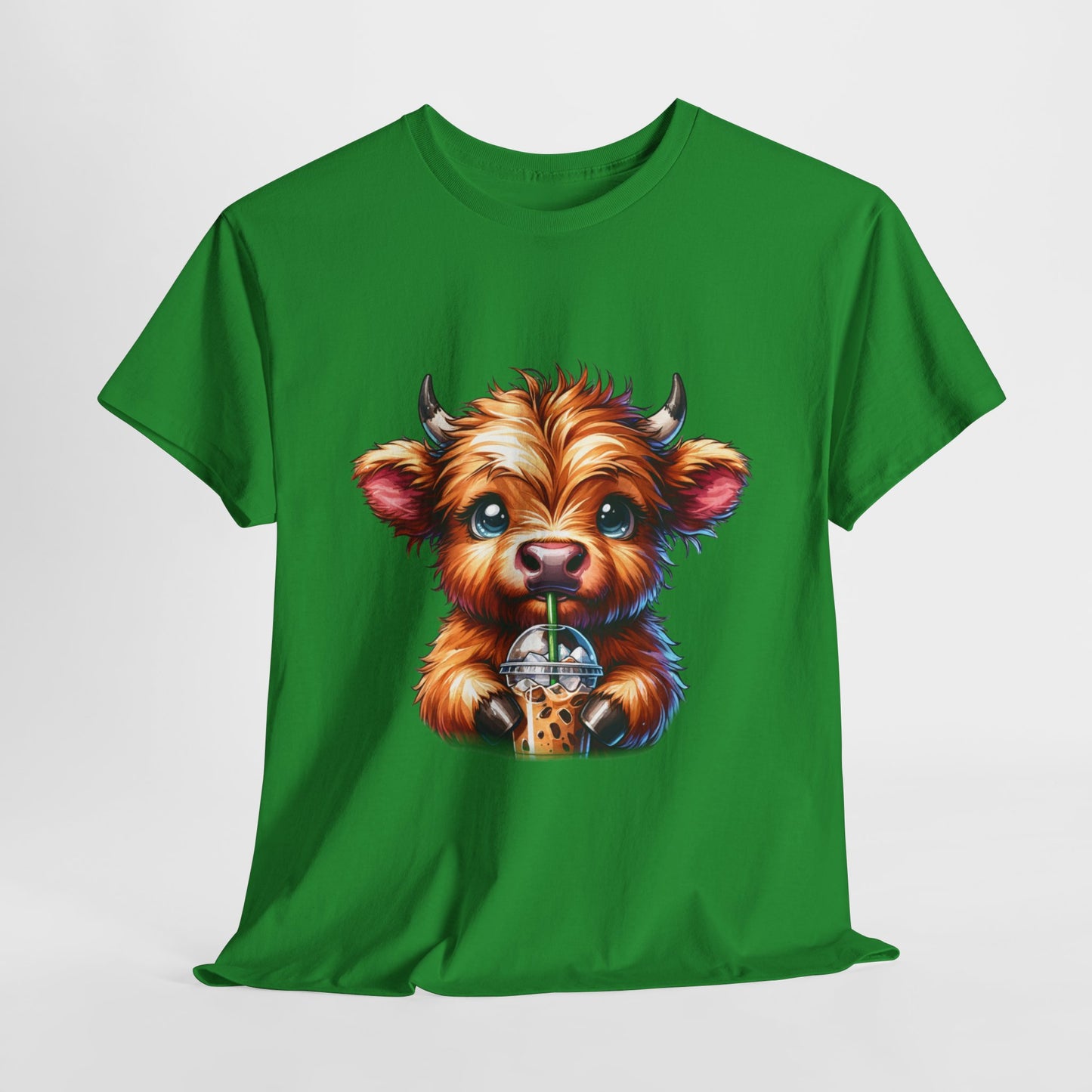 Cute Cow Coffee Tee