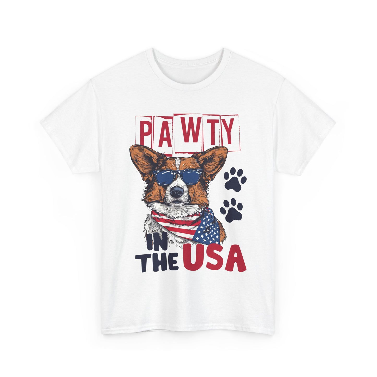 Patriotic Corgi Tee