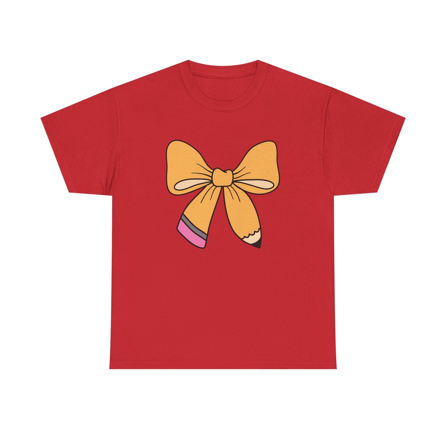 Personalized Pencil Bow Tee