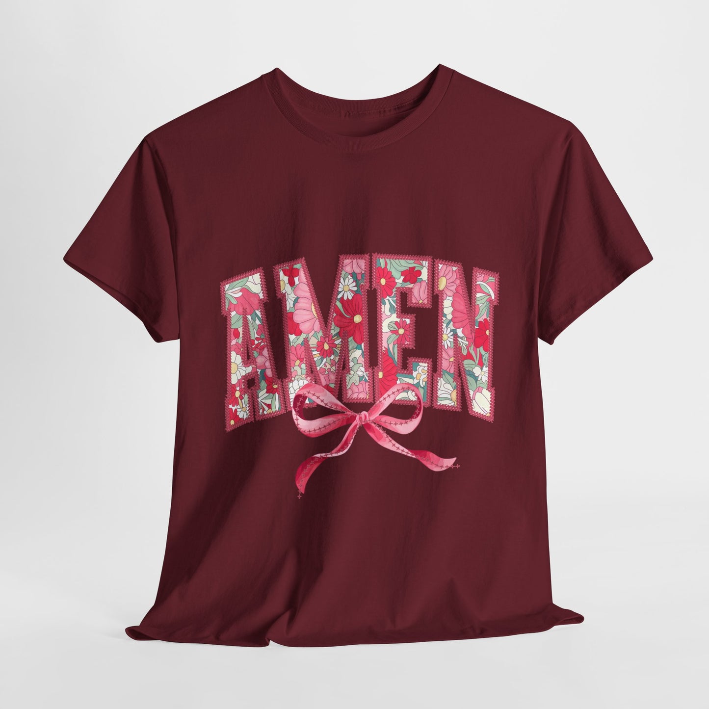 Floral Amen Tee