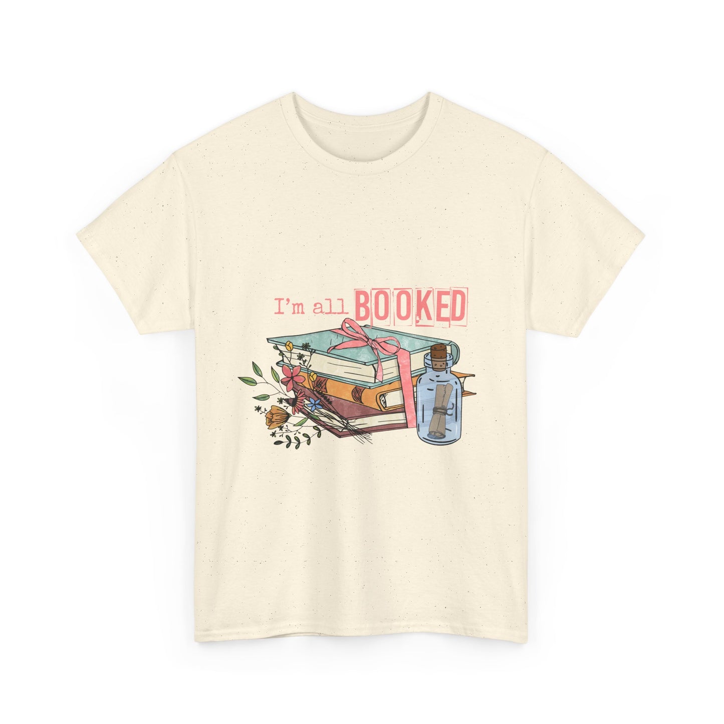 Book Lover's Unisex Heavy Cotton Tee, Literary Gift, Reading Shirt, Funny Tee, Cozy Outfit, Bookworm Apparel