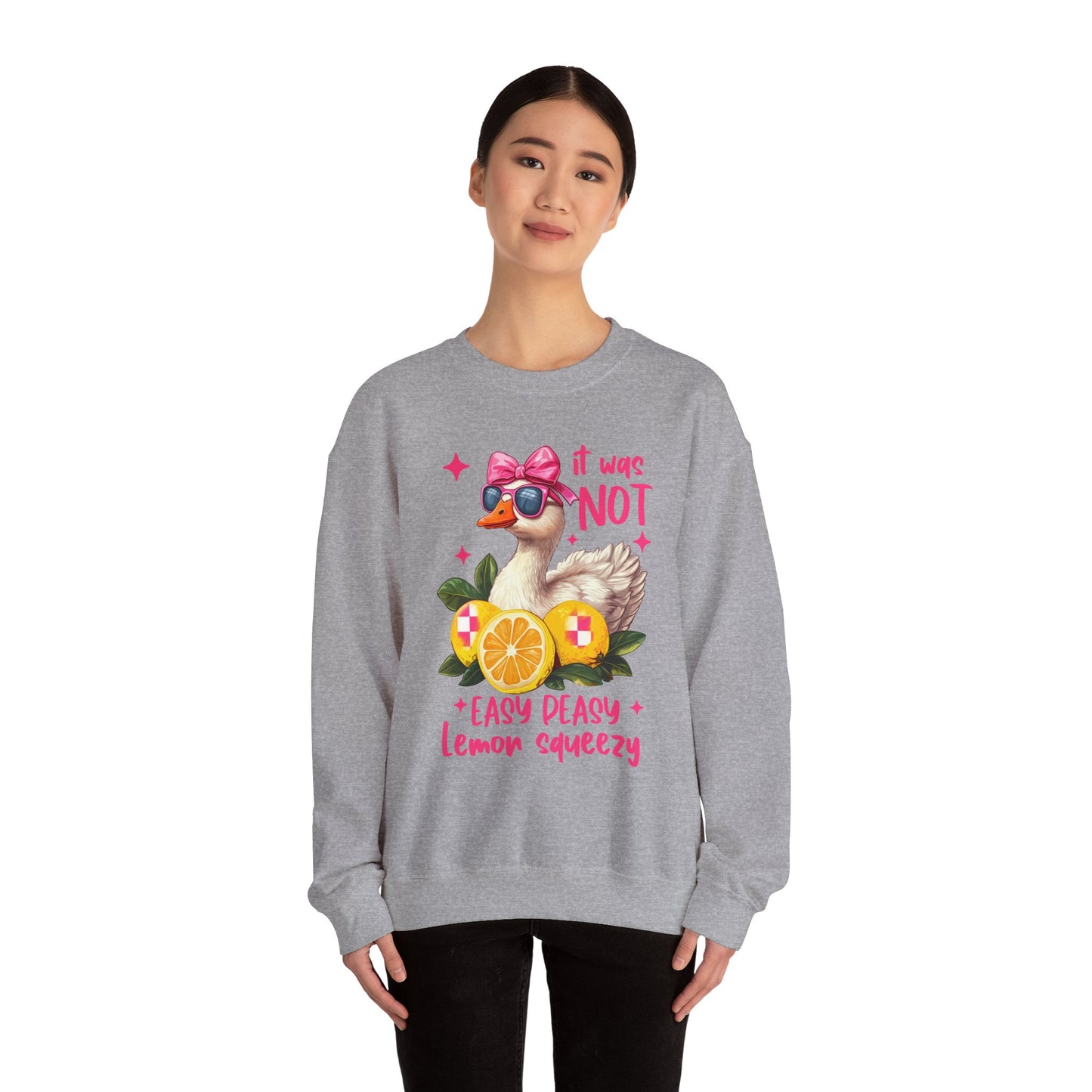 Sweatshirt - Squeezy Lemon Duck