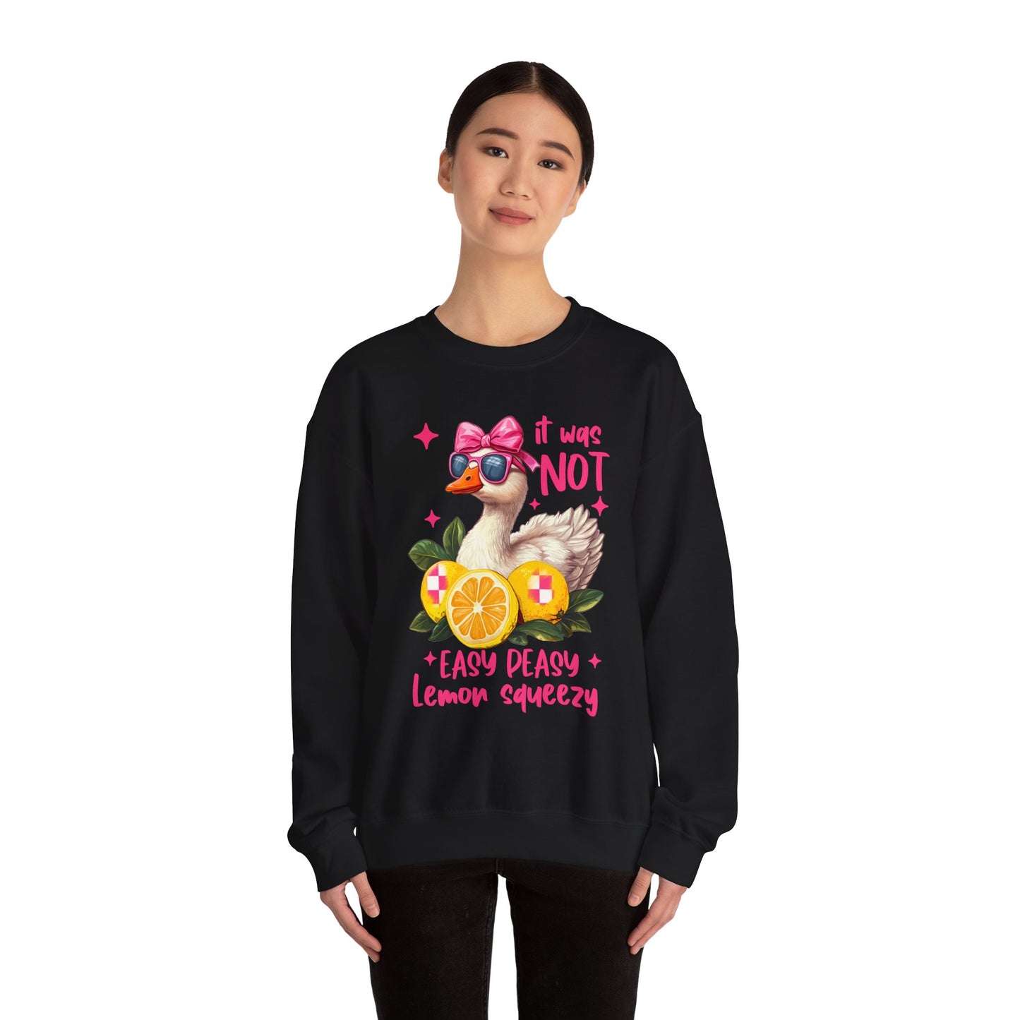 Sweatshirt - Squeezy Lemon Duck