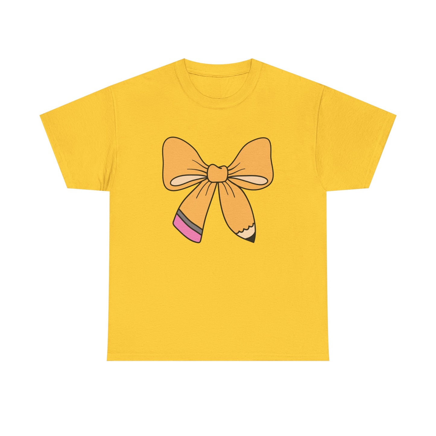 Personalized Pencil Bow Tee