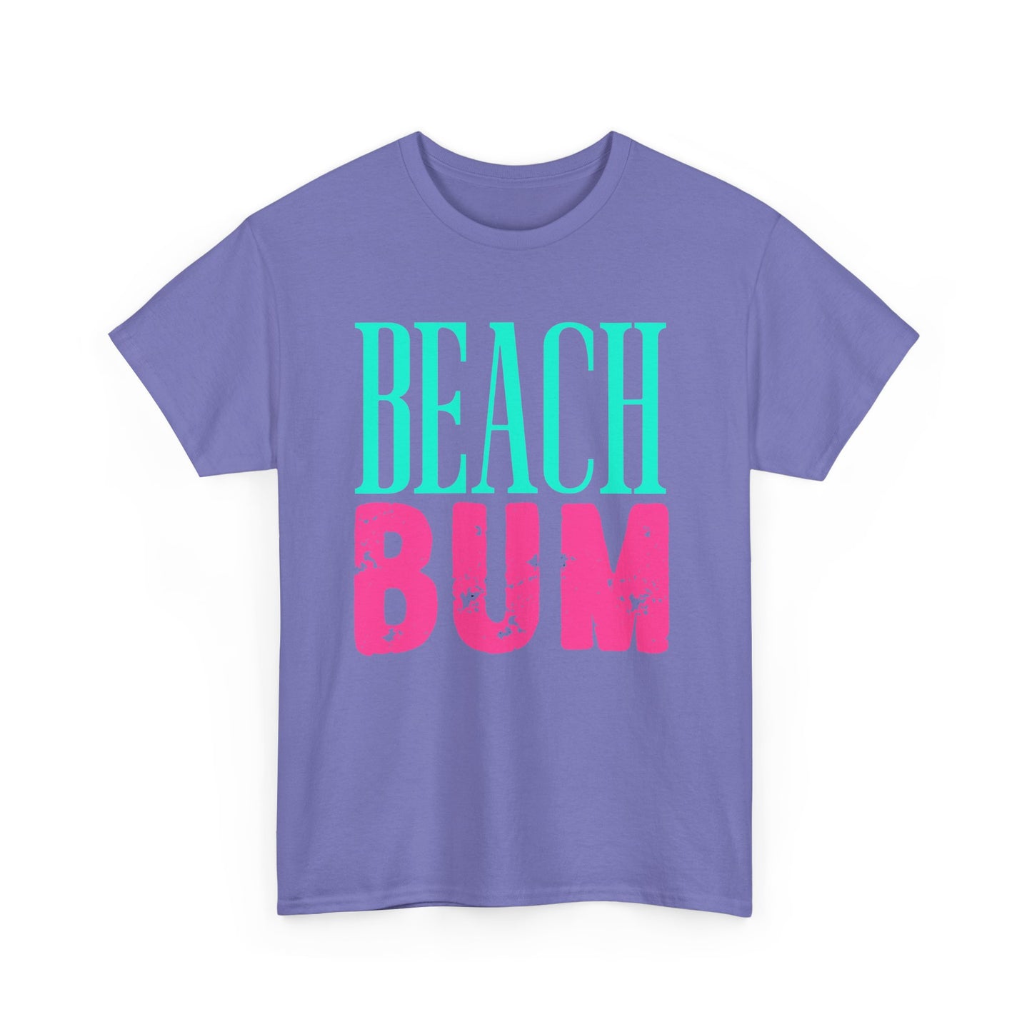 Beach Bum Unisex Heavy Cotton Tee | Perfect for Summer, Beach Days, Vacation, Casual Wear, Gifts