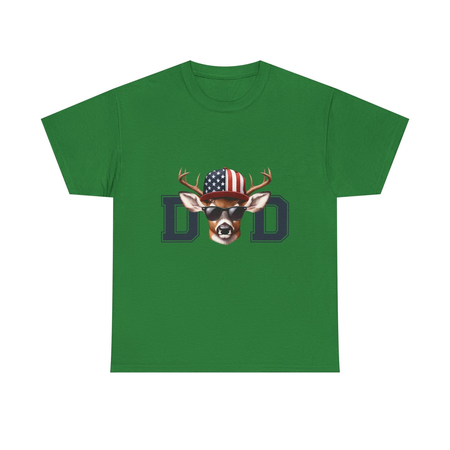 Patriotic Dad Deer Tee