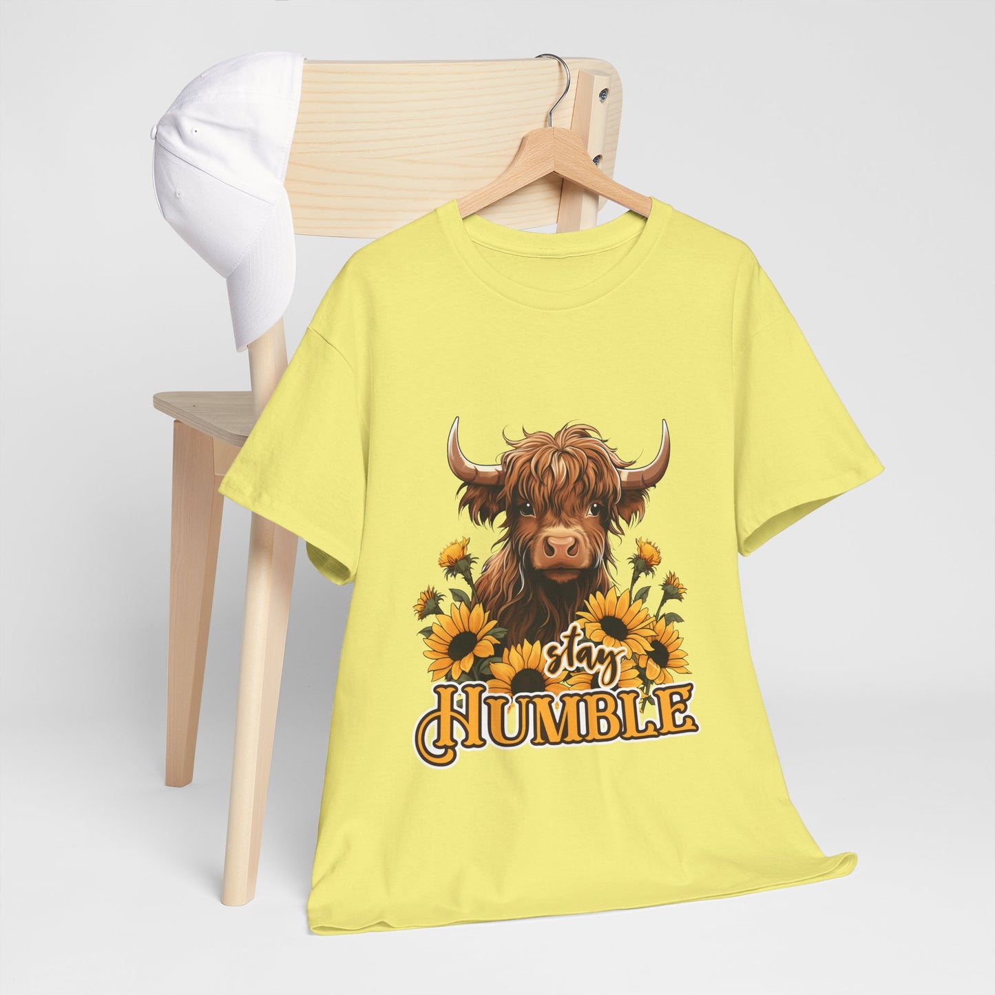 Stay Humble Cow Tee