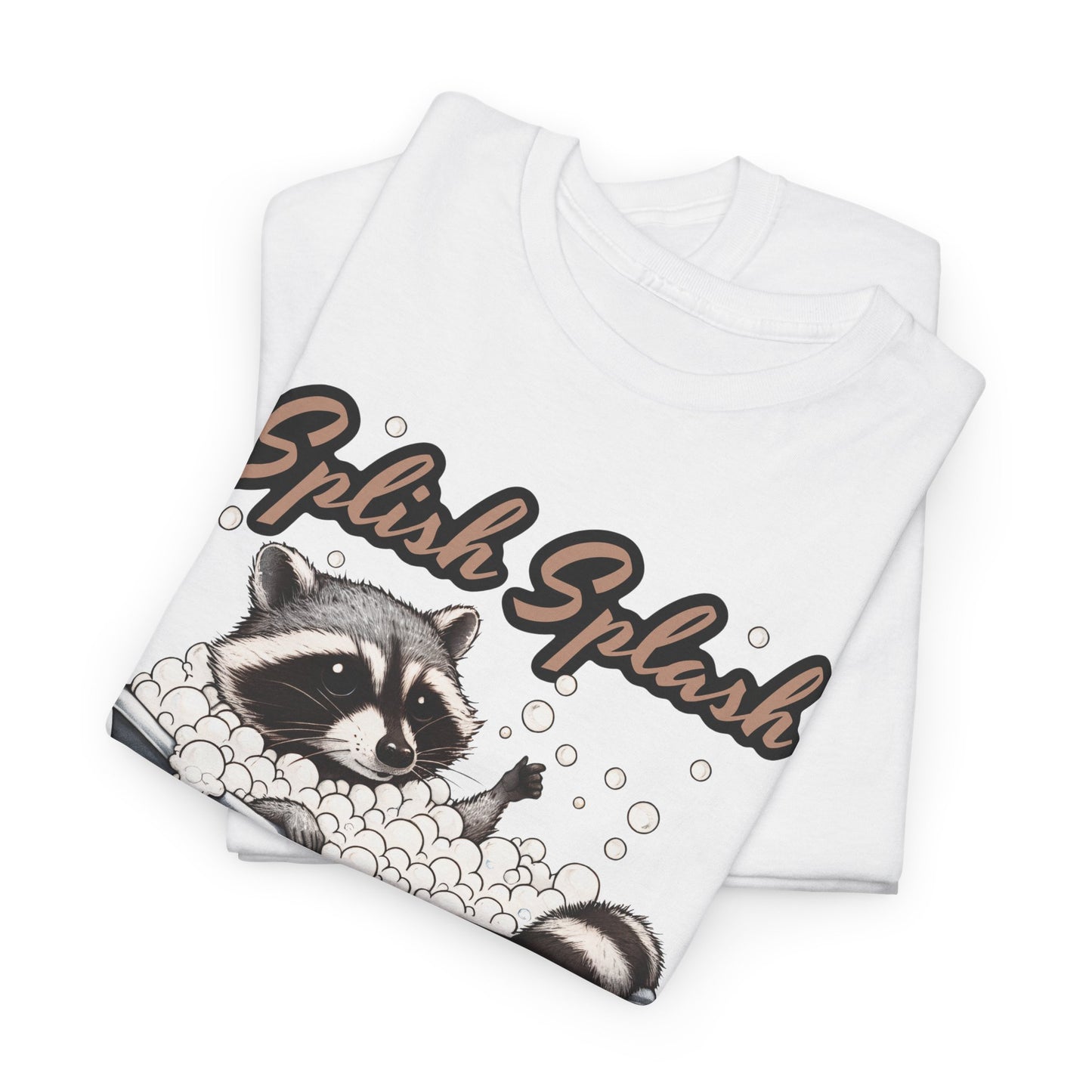 Splish Splash Raccon Tee