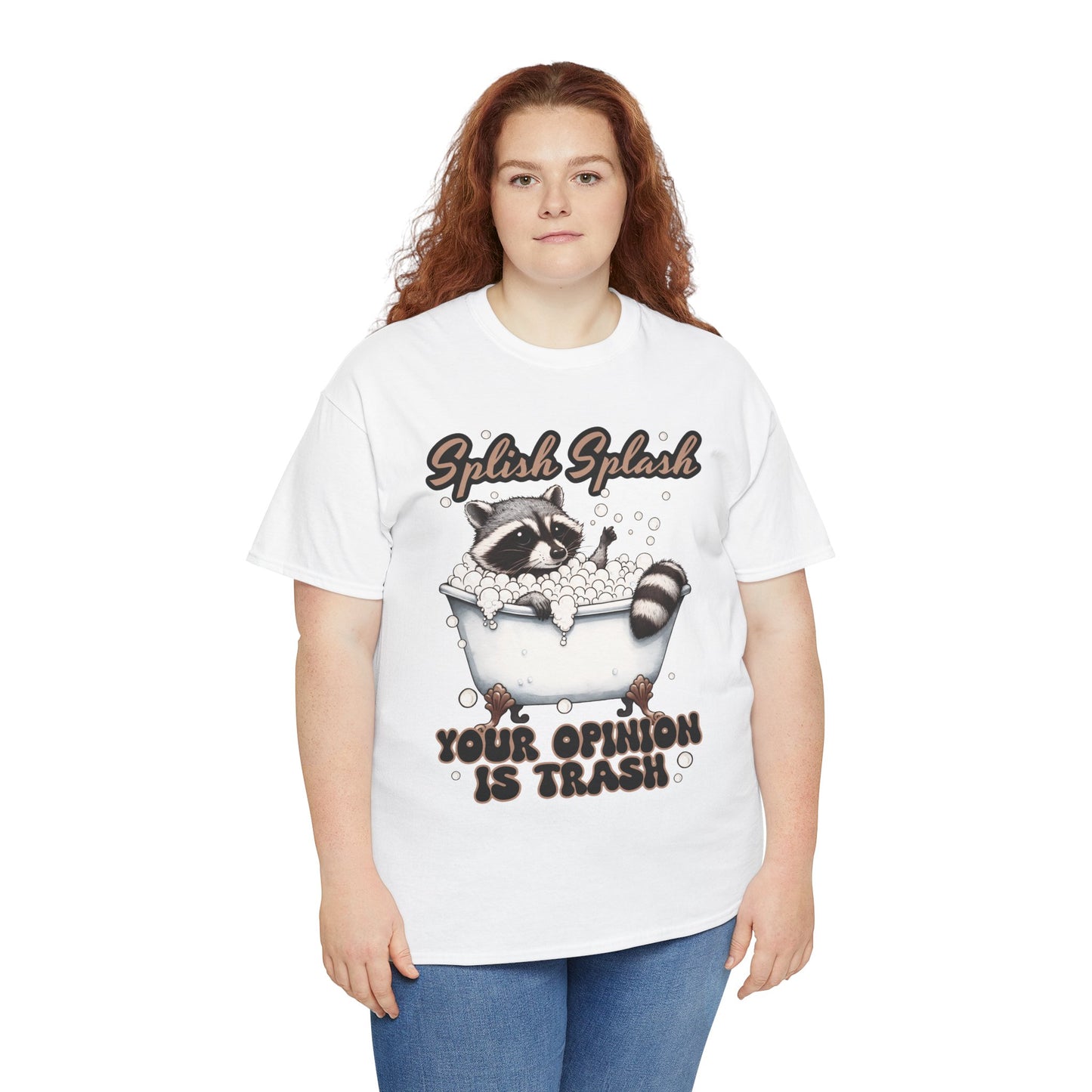Splish Splash Raccon Tee