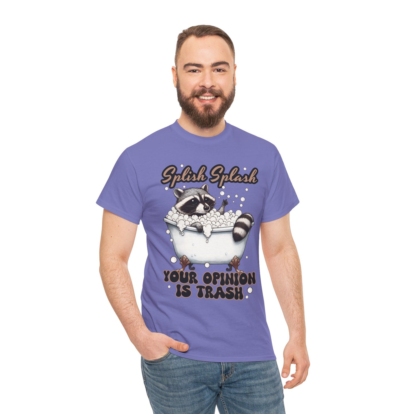 Splish Splash Raccon Tee