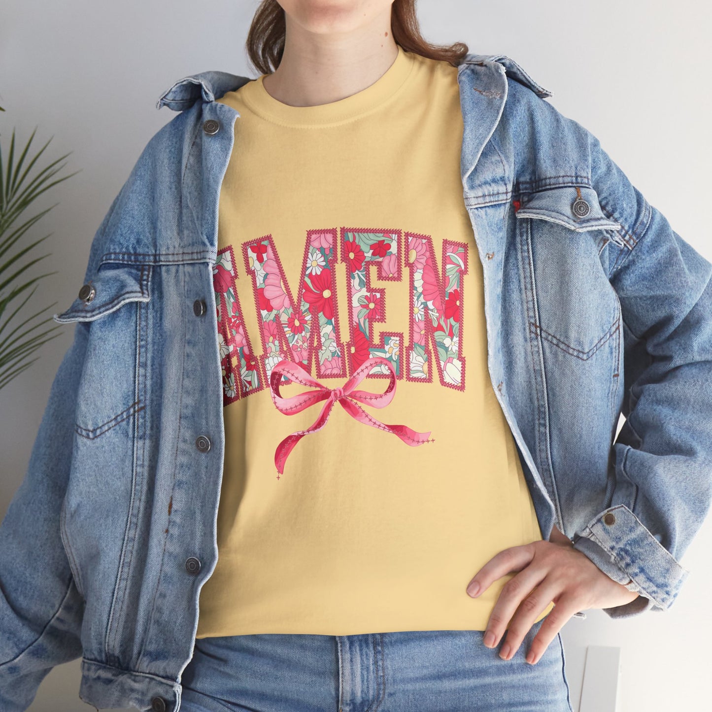 Floral Amen Tee