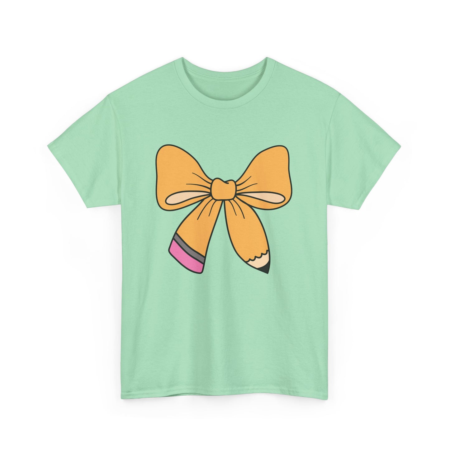 Personalized Pencil Bow Tee