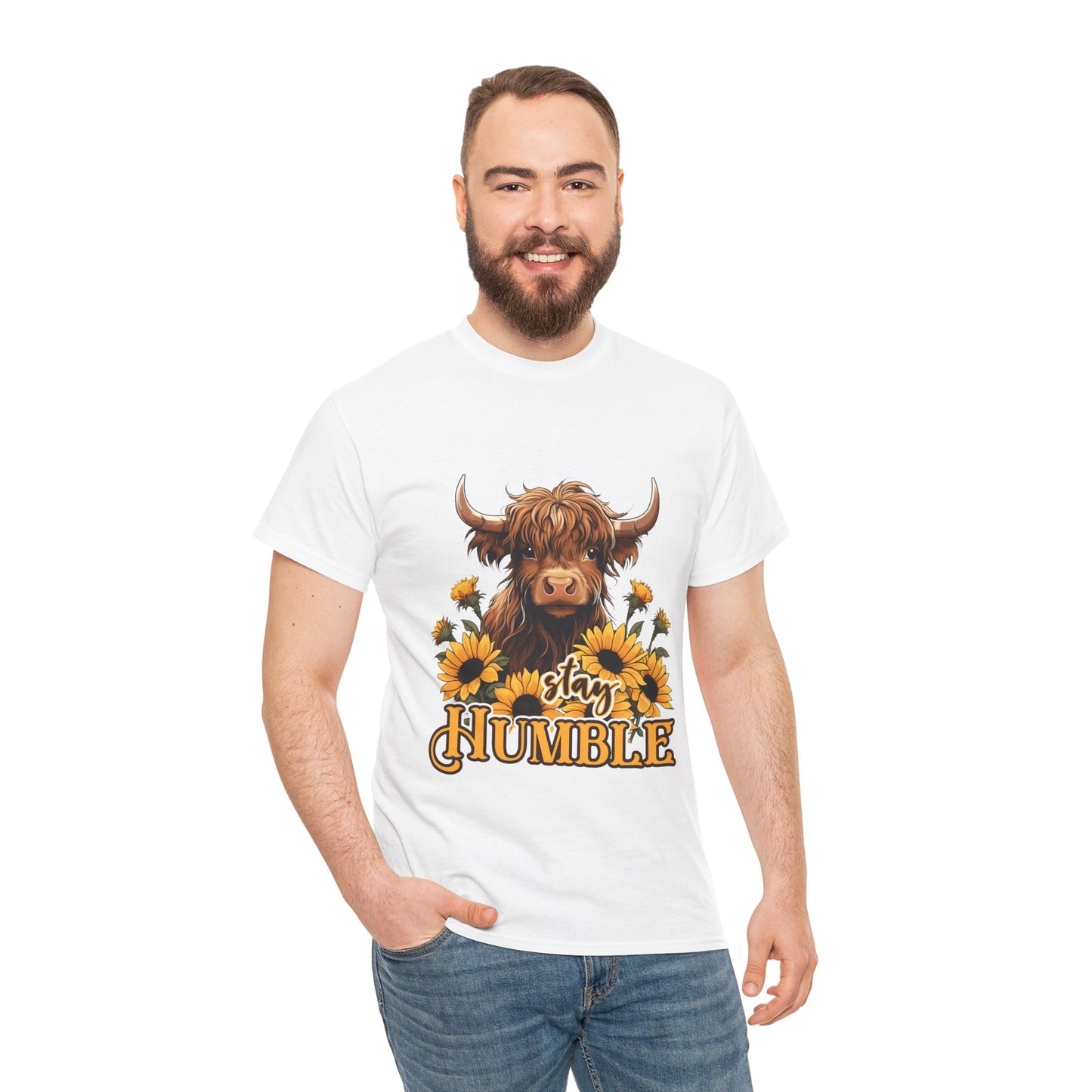 Stay Humble Cow Tee