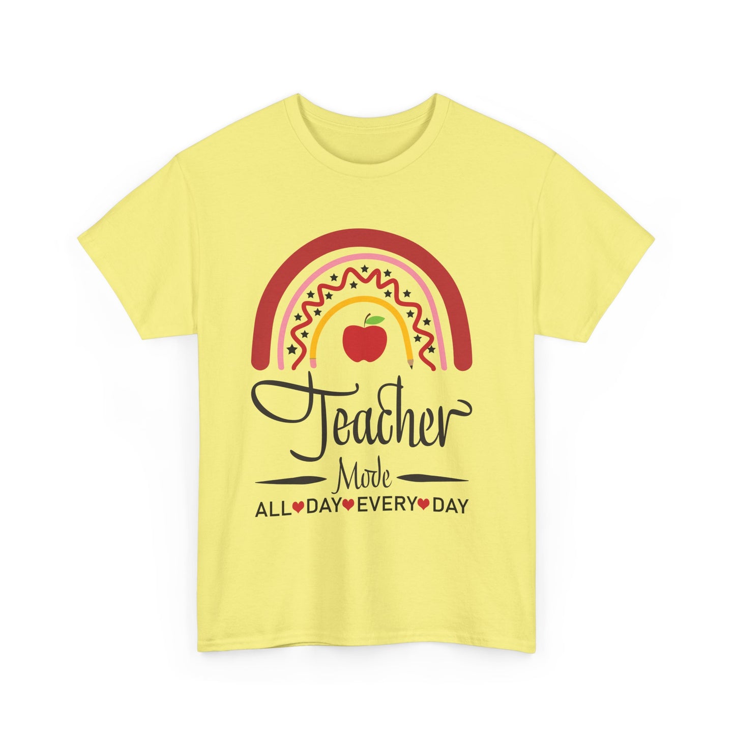 Teacher Mode Rainbow Tee