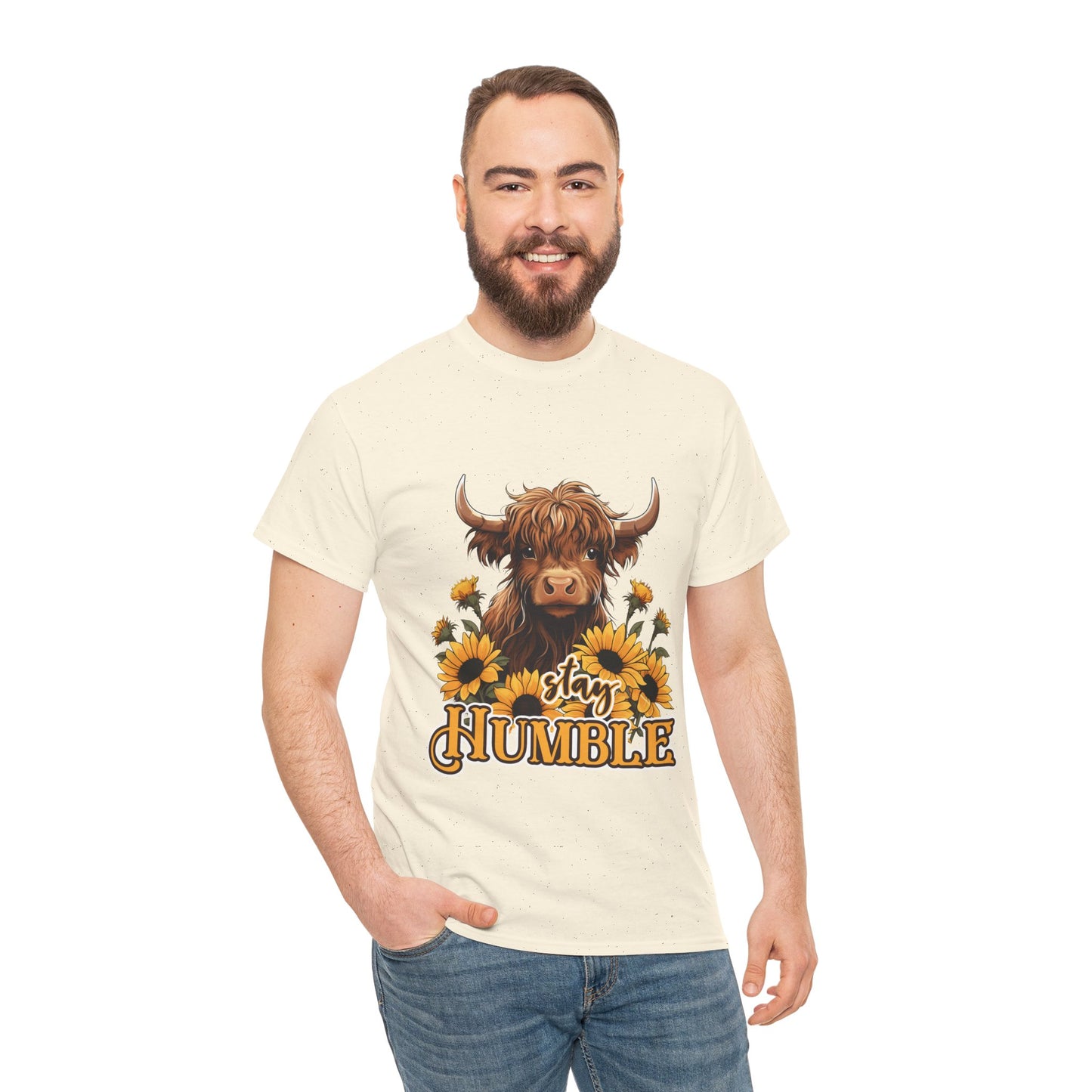 Stay Humble Cow Tee