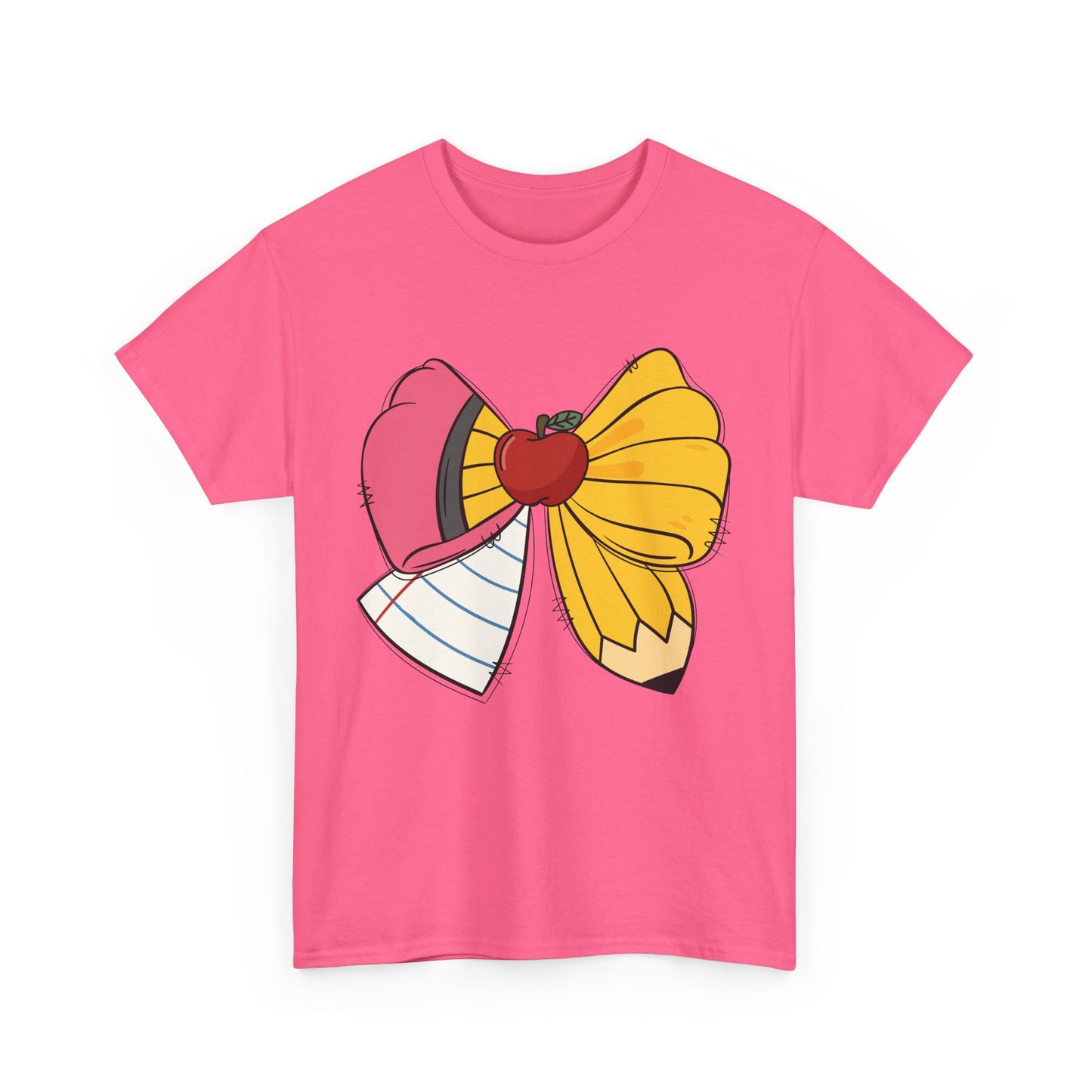 Teacher/School Bow Tee
