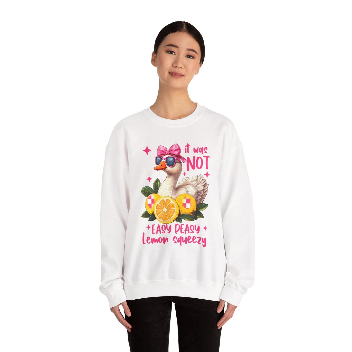 Sweatshirt - Squeezy Lemon Duck