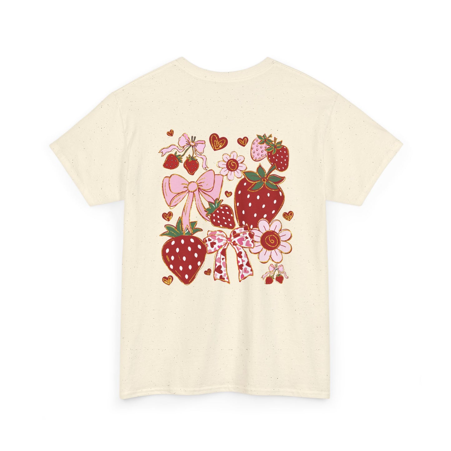 Strawberry Bow Graphic Tee