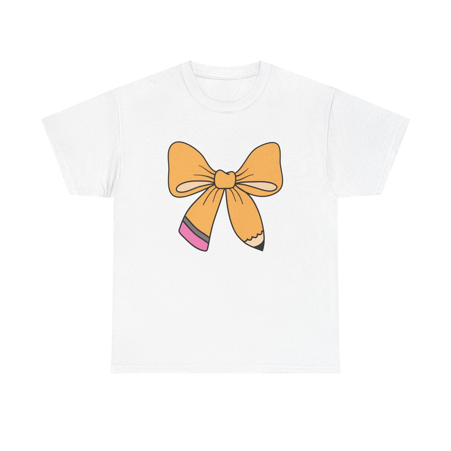 Personalized Pencil Bow Tee