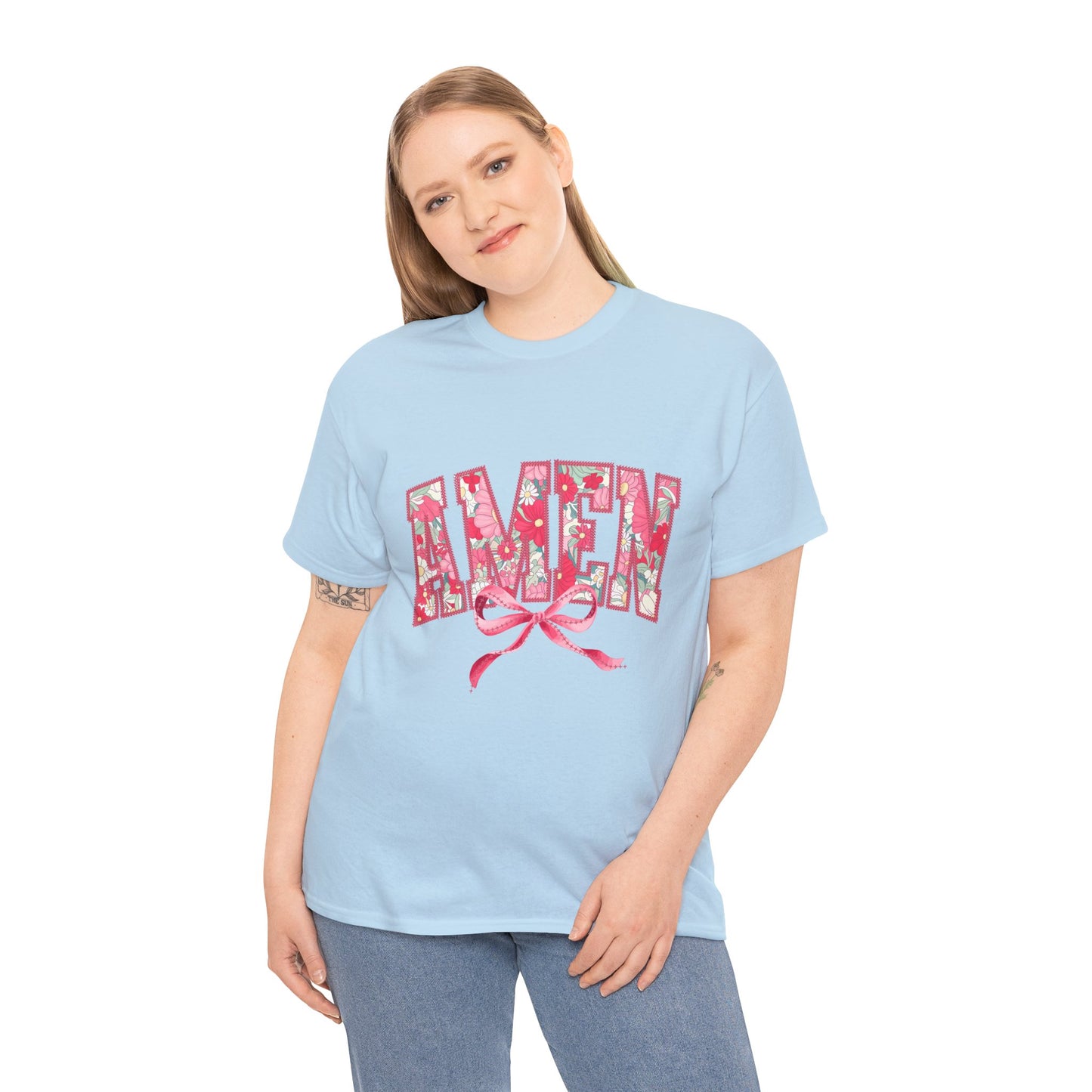 Floral Amen Tee