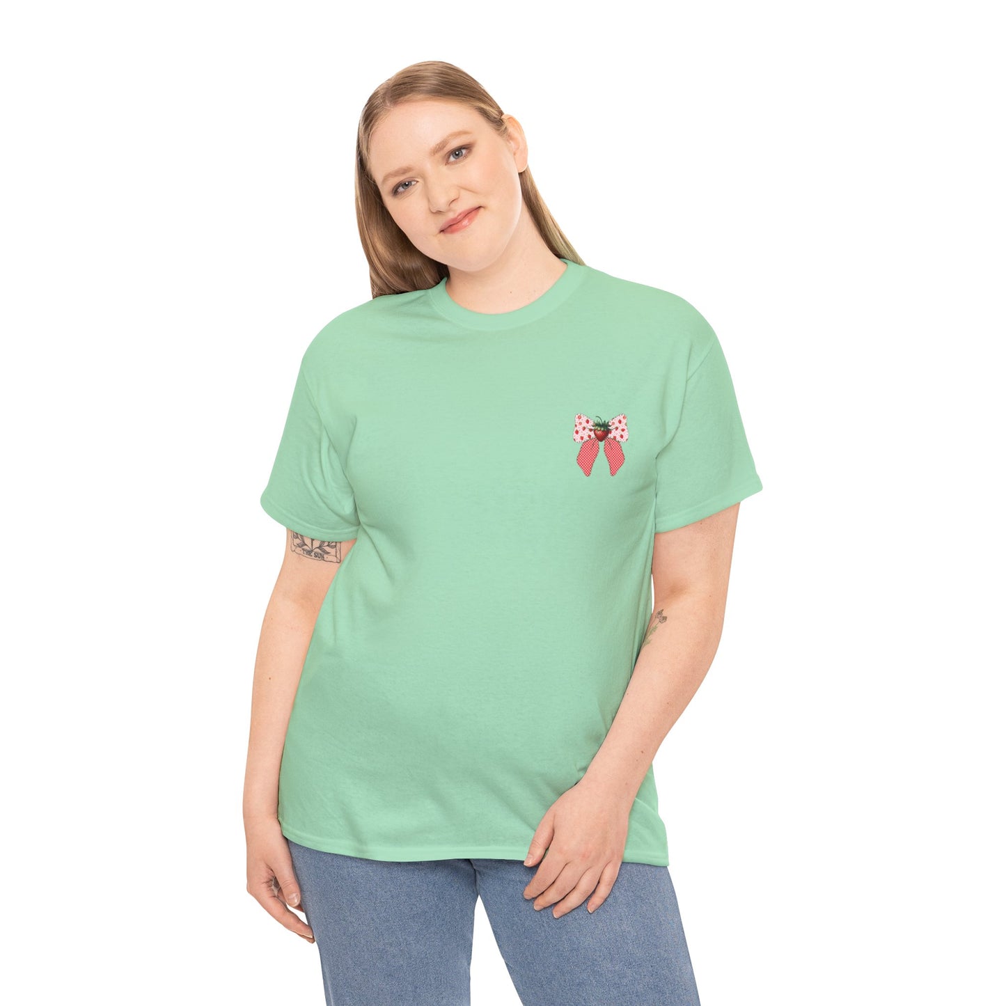 Strawberry Bow Graphic Tee