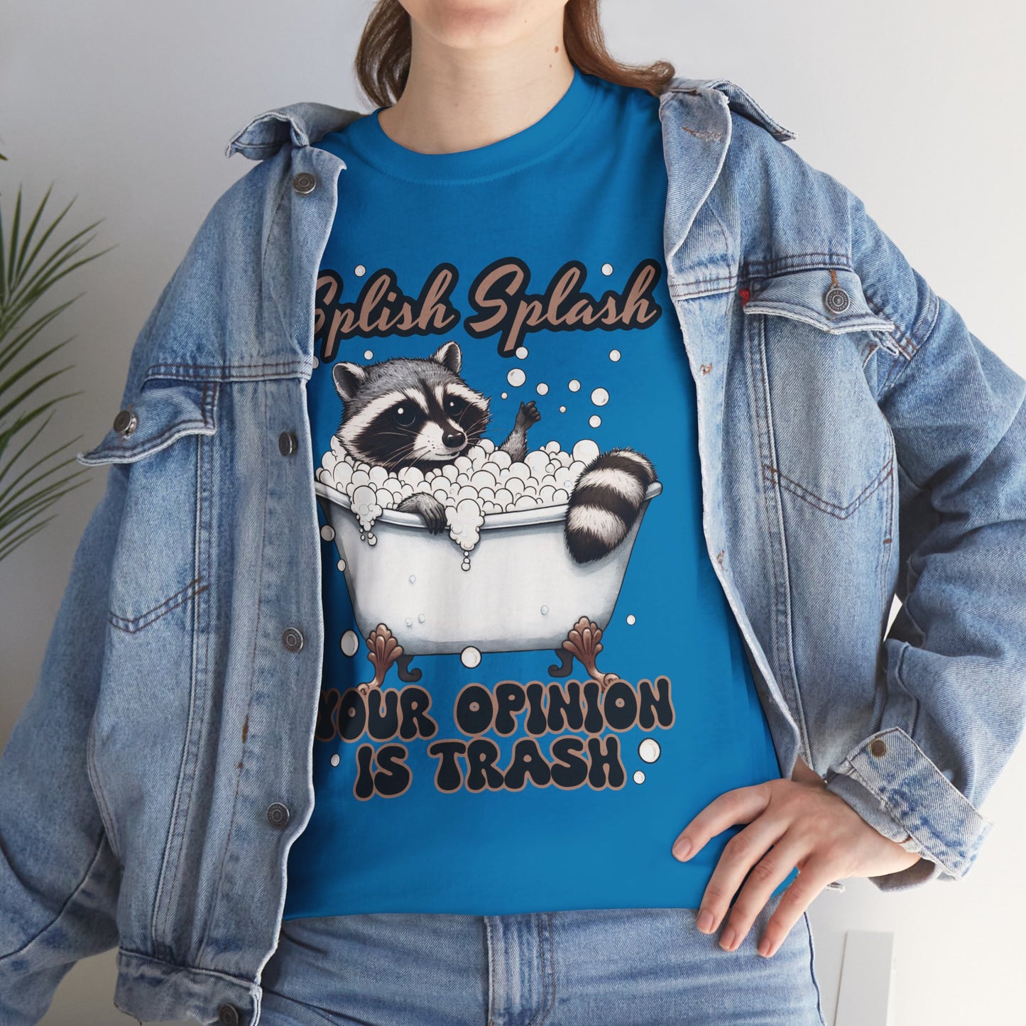 Splish Splash Raccon Tee