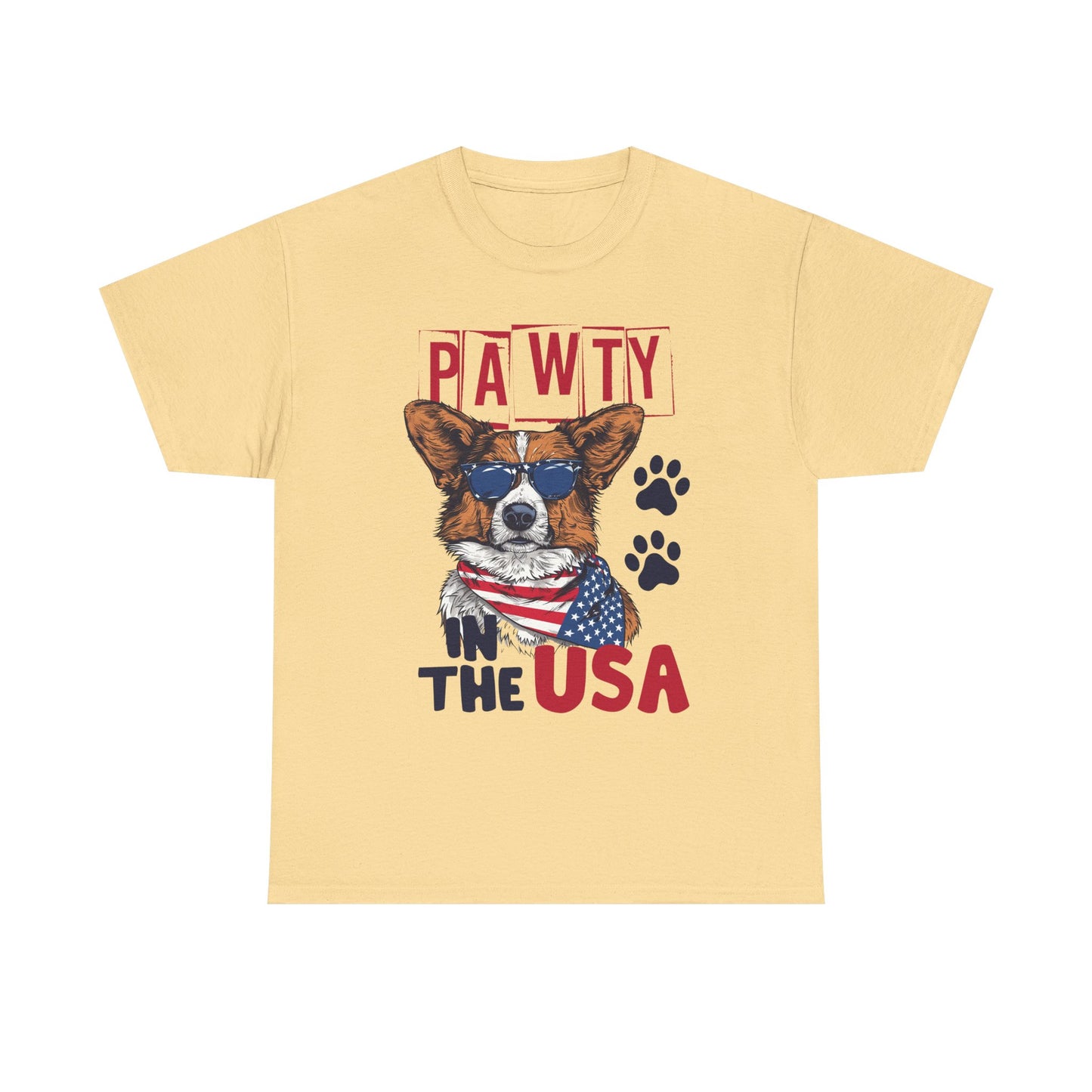 Patriotic Corgi Tee