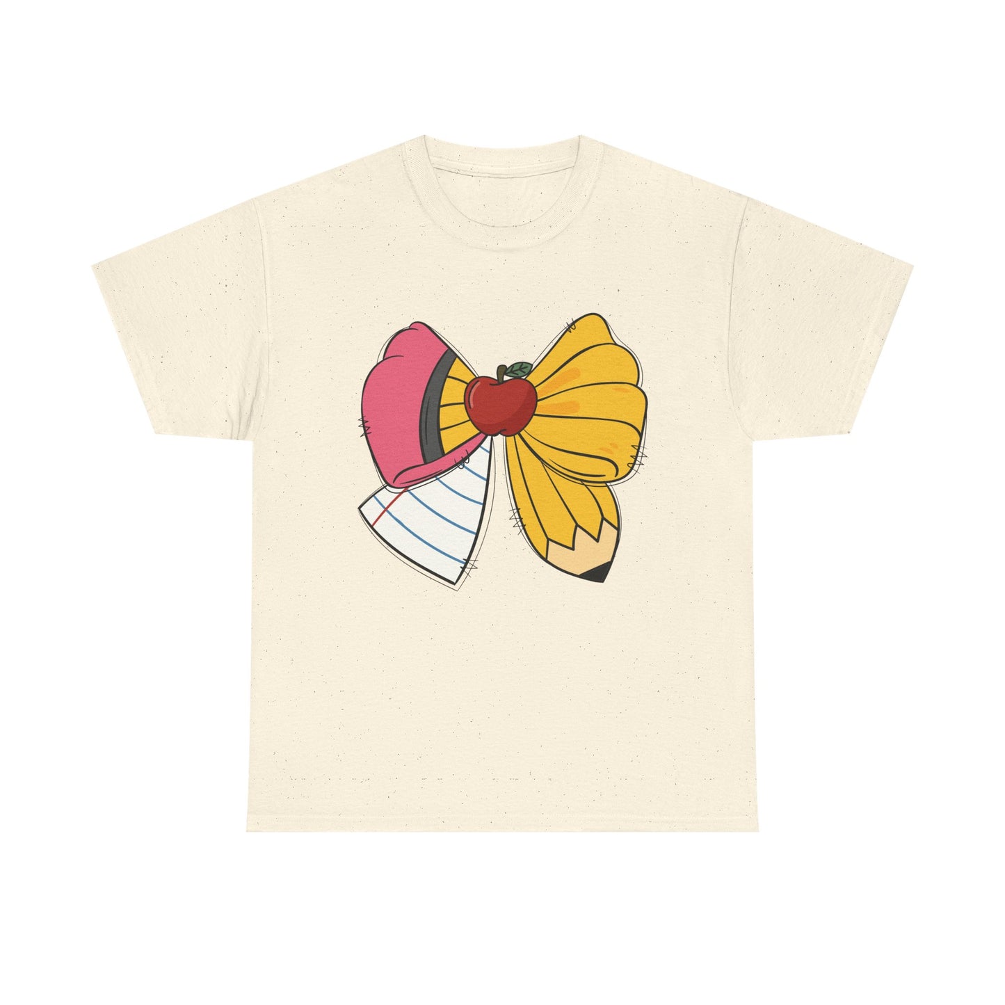 Colorful Bow Graphic Unisex Tee, Fun Everyday Wear, Gift for Her, Birthday Outfit, Festival Fashion, Casual Style