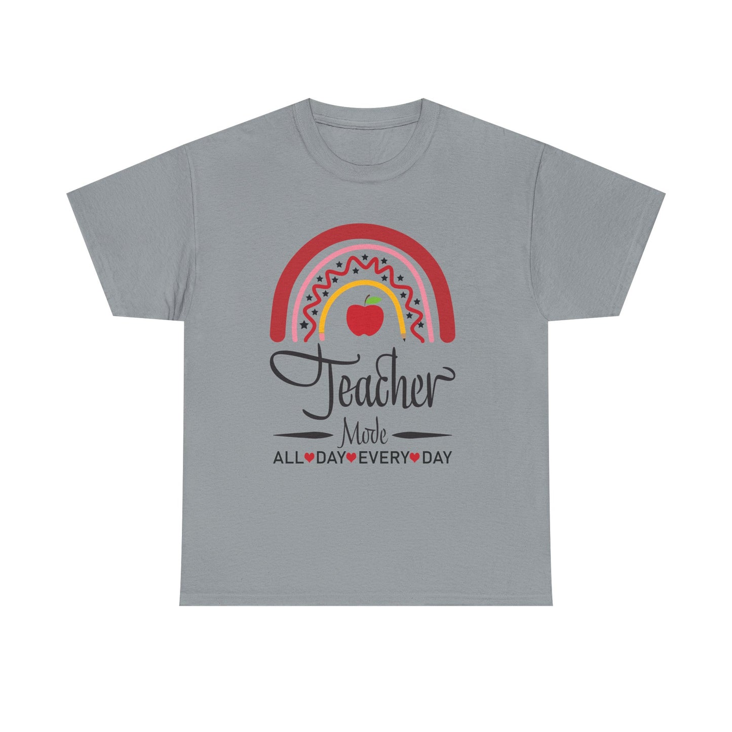 Teacher Mode Rainbow Tee
