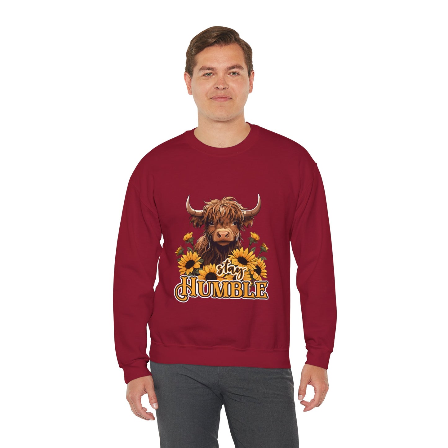 Stay Humble Cow Crewneck Sweatshirt