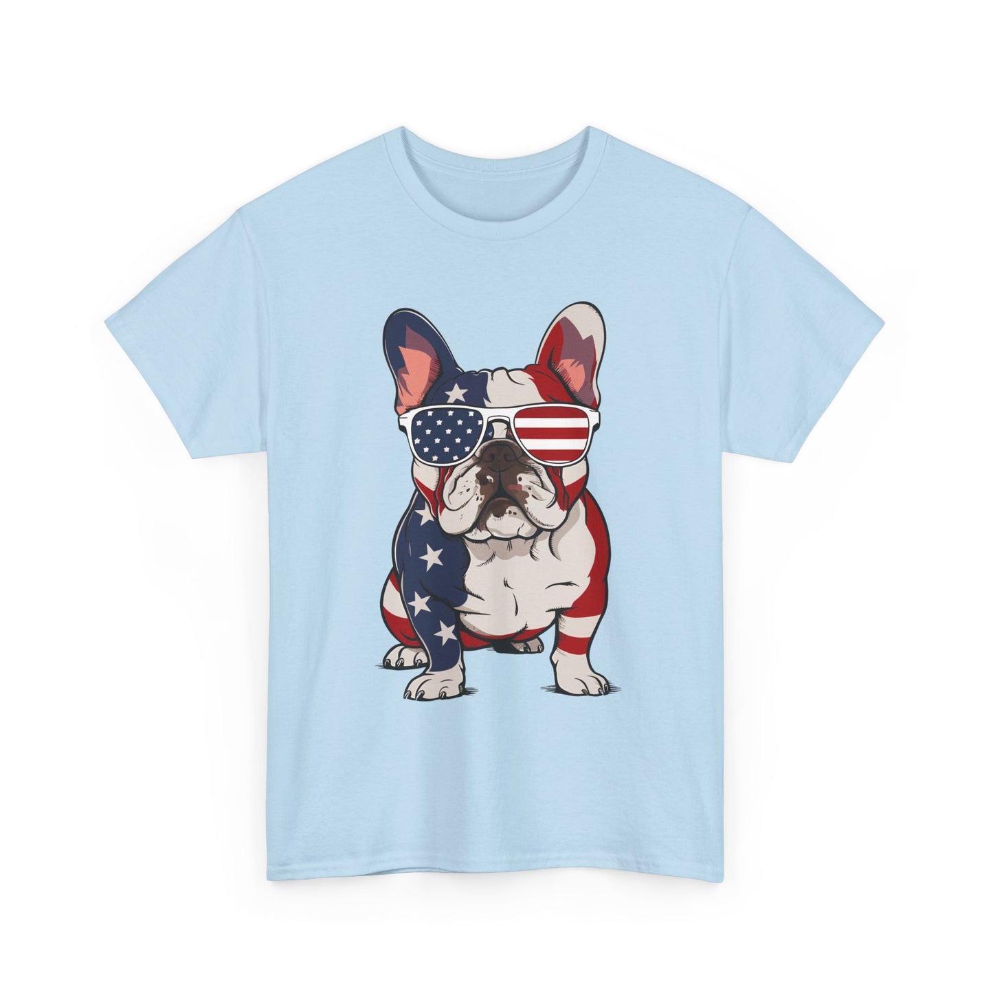 Patriotic French Bulldog Tee