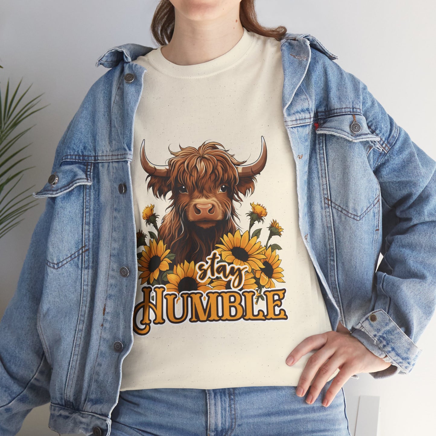Stay Humble Cow Tee